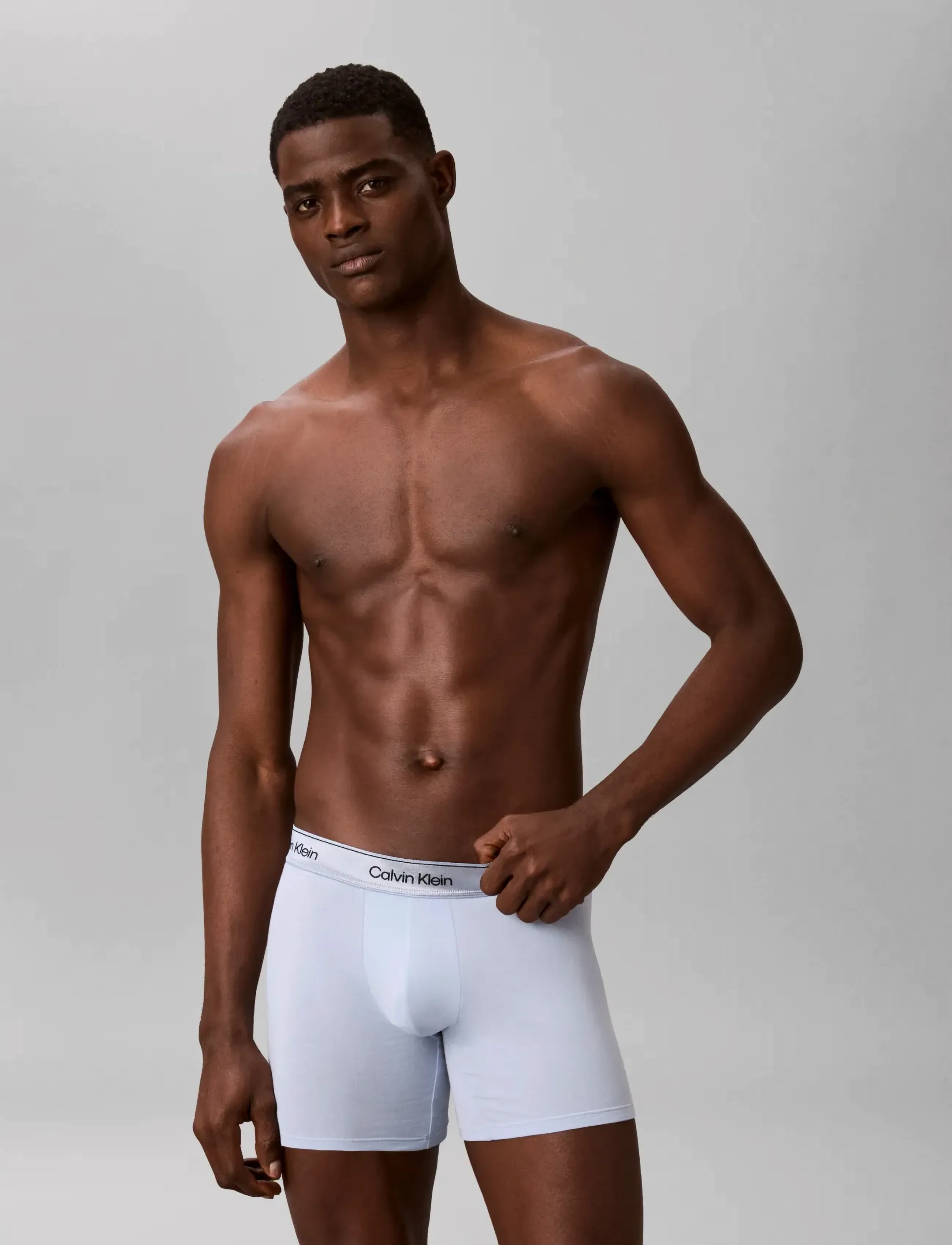 Calvin Klein BOXER BRIEF 3PK - Kalsonger - TURBULENCE BREEZY BLUE  SOFT MAUVE / multi