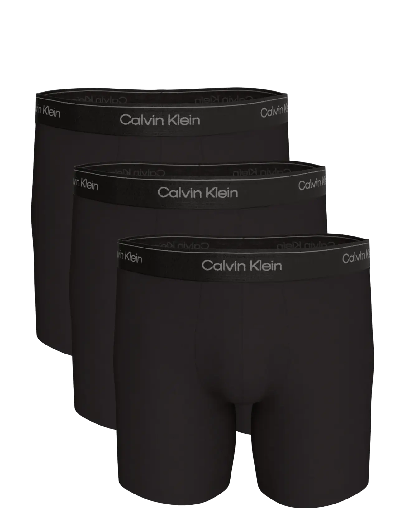 Calvin Klein BOXER BRIEF 3PK - Underbukser - BLACK / black
