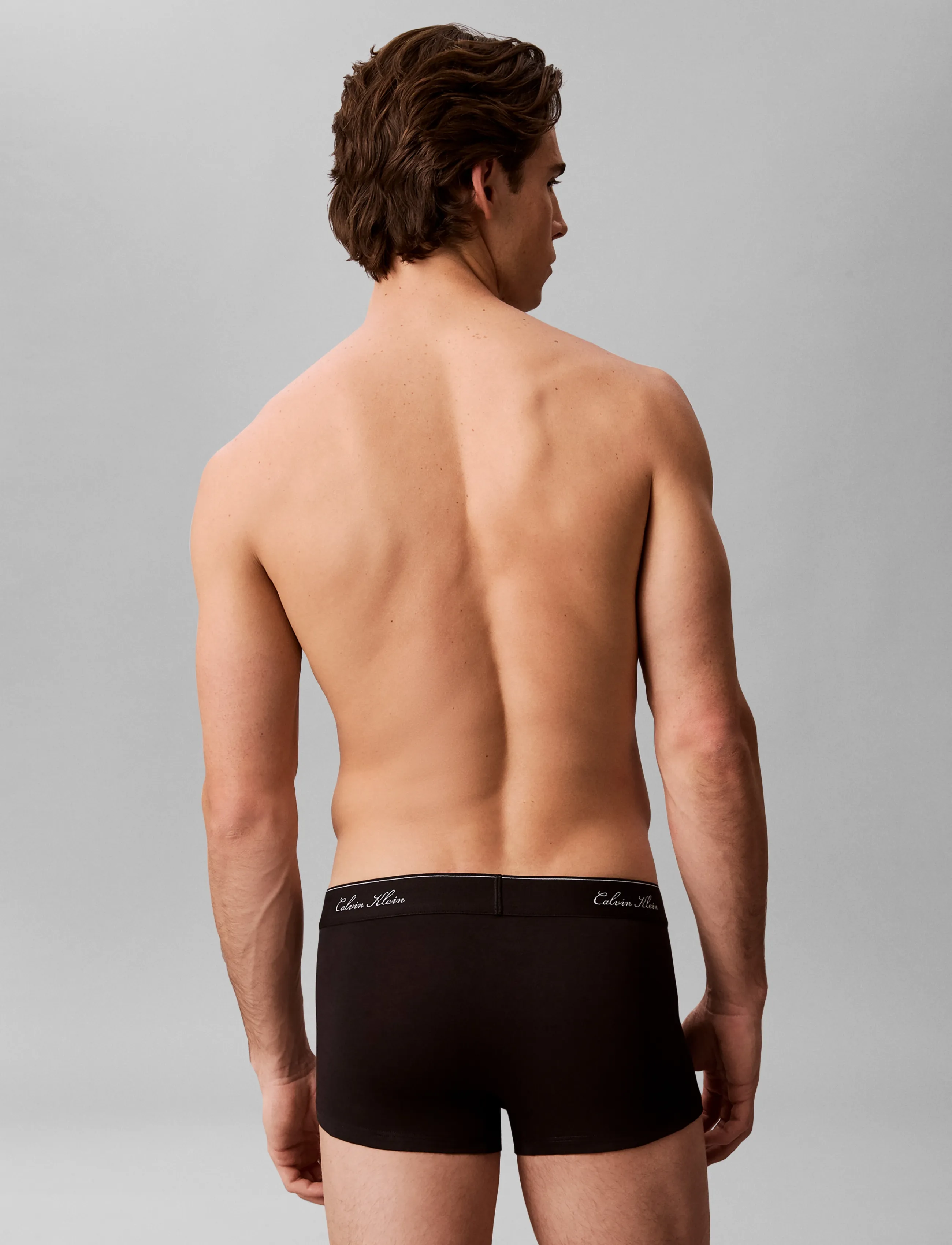 Calvin Klein - LOW RISE TRUNK 3PK - multipack underbukser - black w  dtm wb - 4
