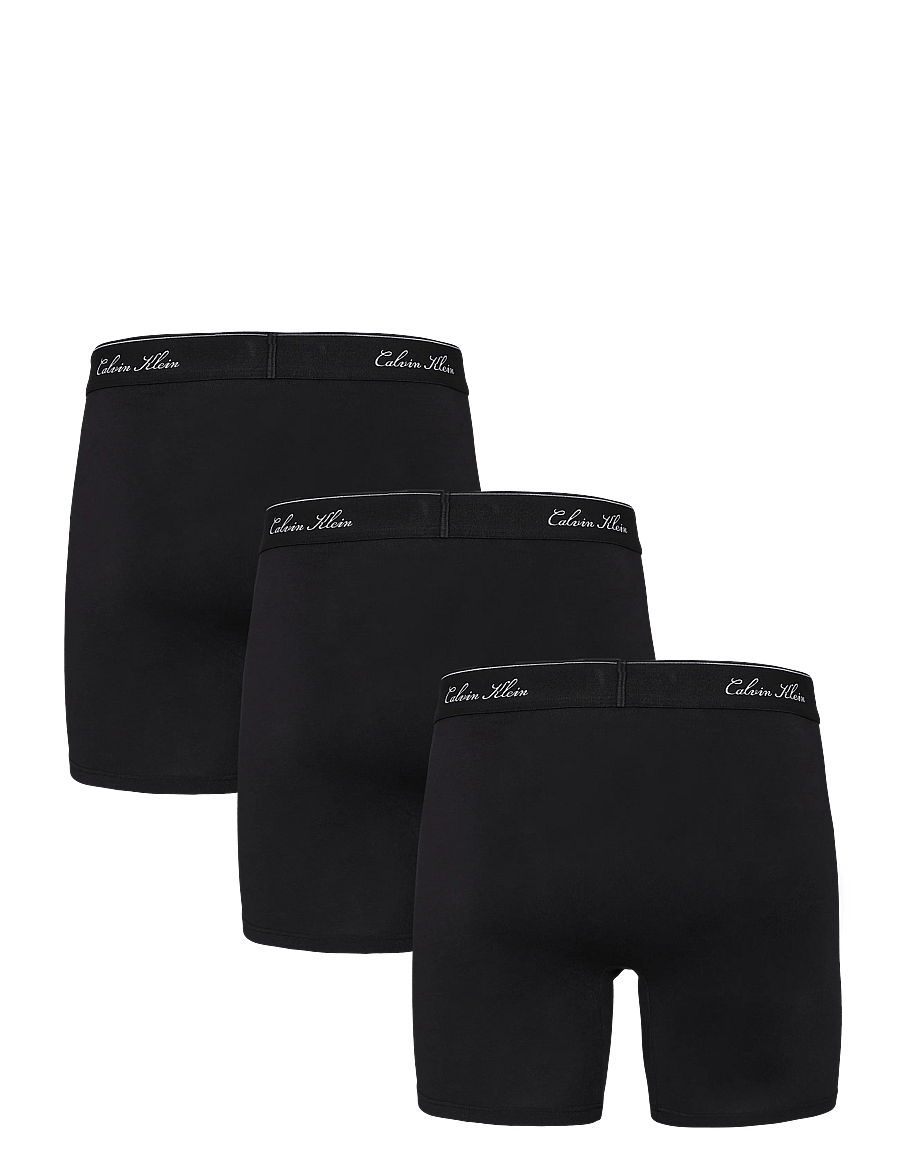 Calvin Klein - BOXER BRIEF 3PK - multipakk aluspüksid - black w dtm wb - 2