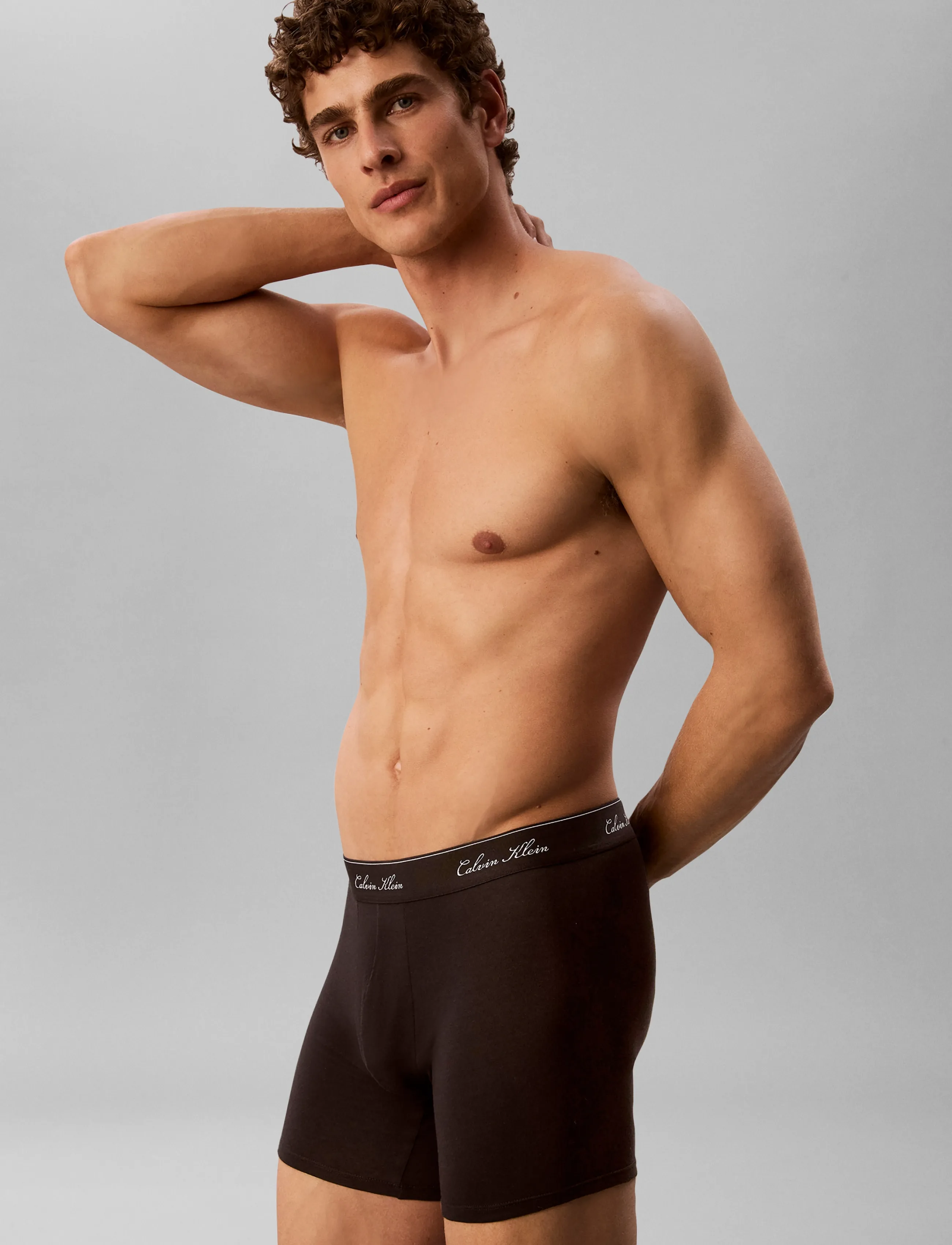 Calvin Klein - BOXER BRIEF 3PK - multipack underbukser - black w  dtm wb - 5