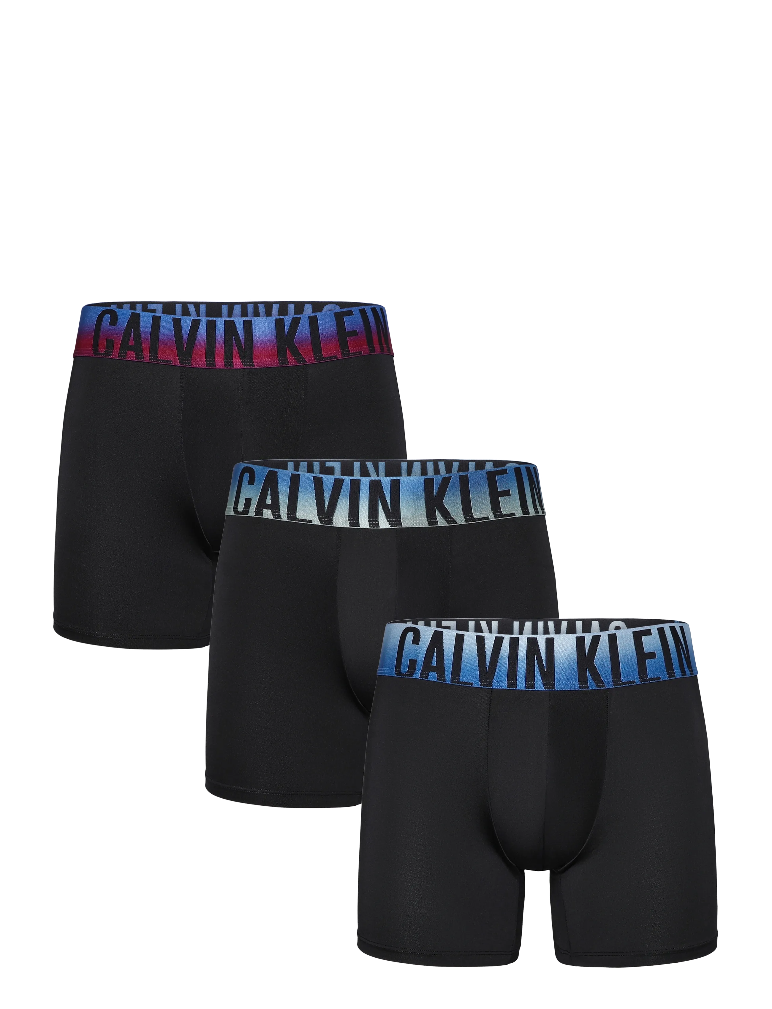 Calvin Klein Boxer Brief 3Pk, Mænd, Boxer Briefs, Sort, Str: XL