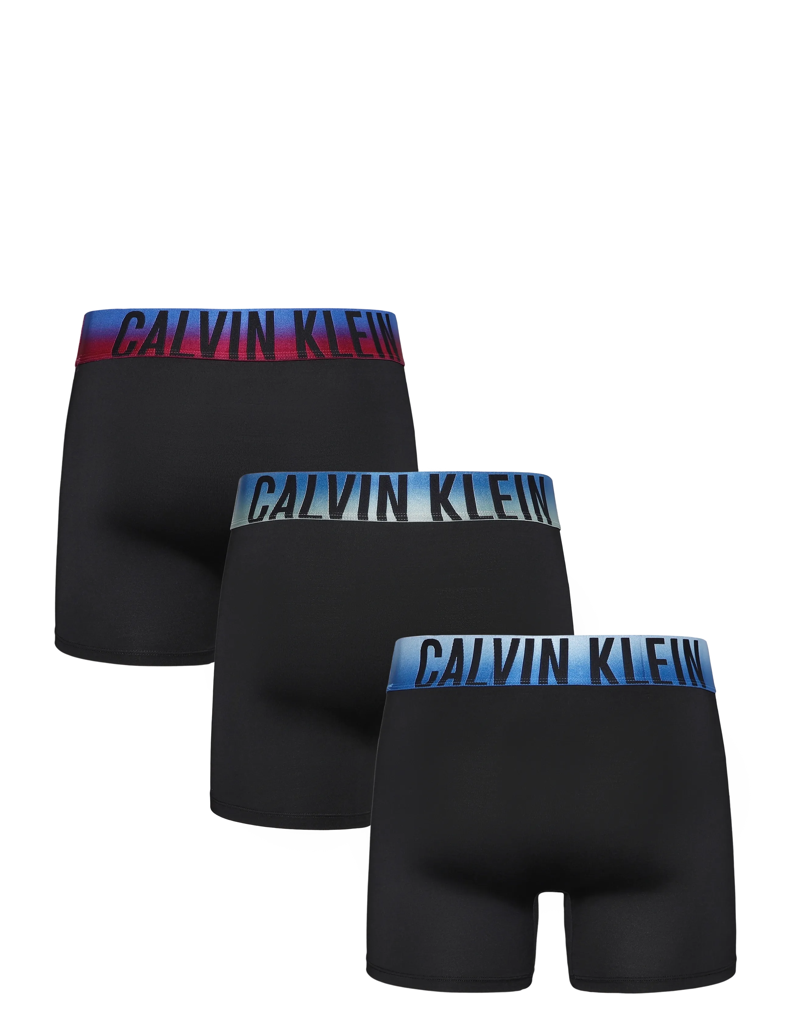Calvin Klein - BOXER BRIEF 3PK - enge boxershorts - blck bodies w  plein air psdn blue - 1