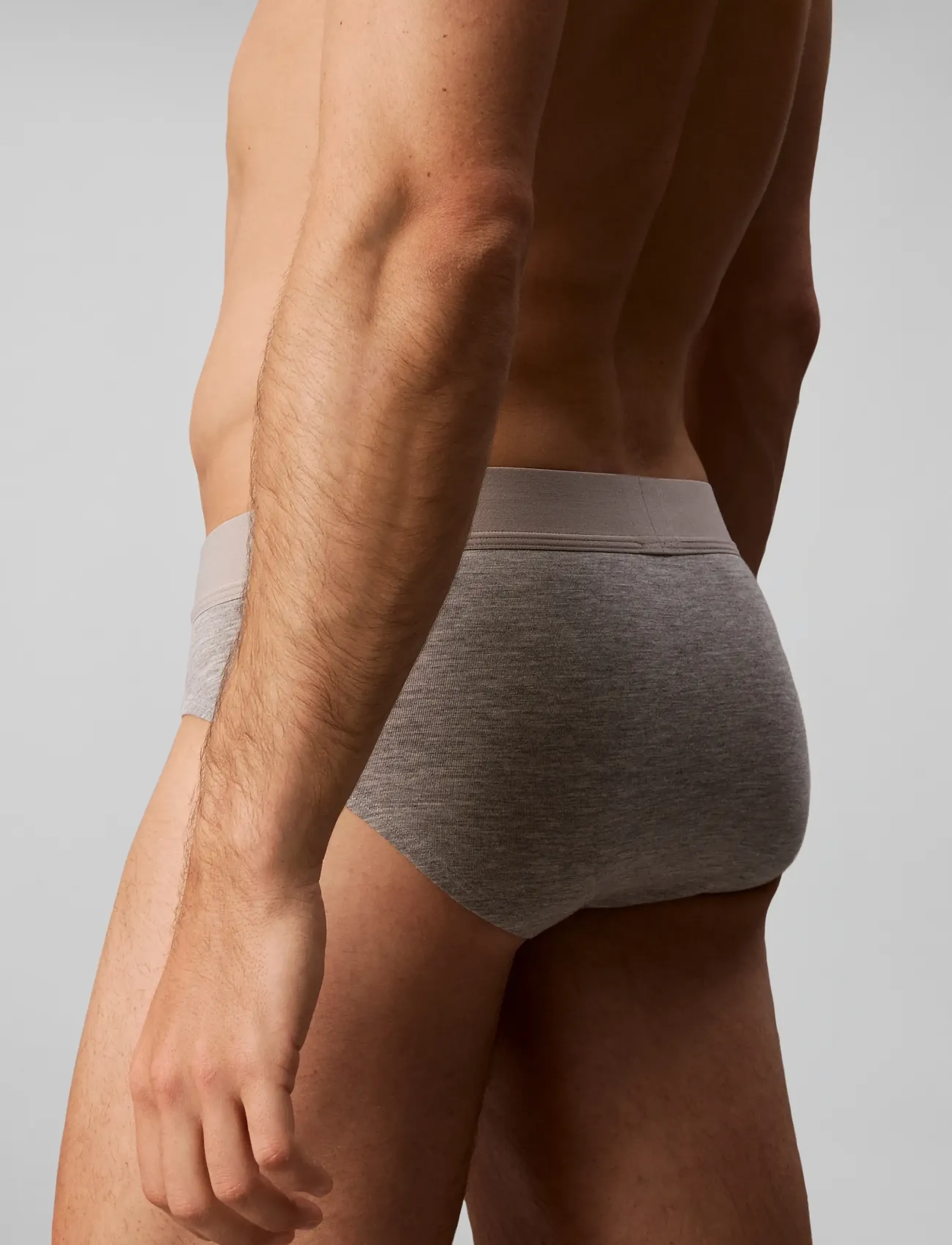 Calvin Klein - HIP BRIEF 3PK - black grey heather dark sapphire - 4