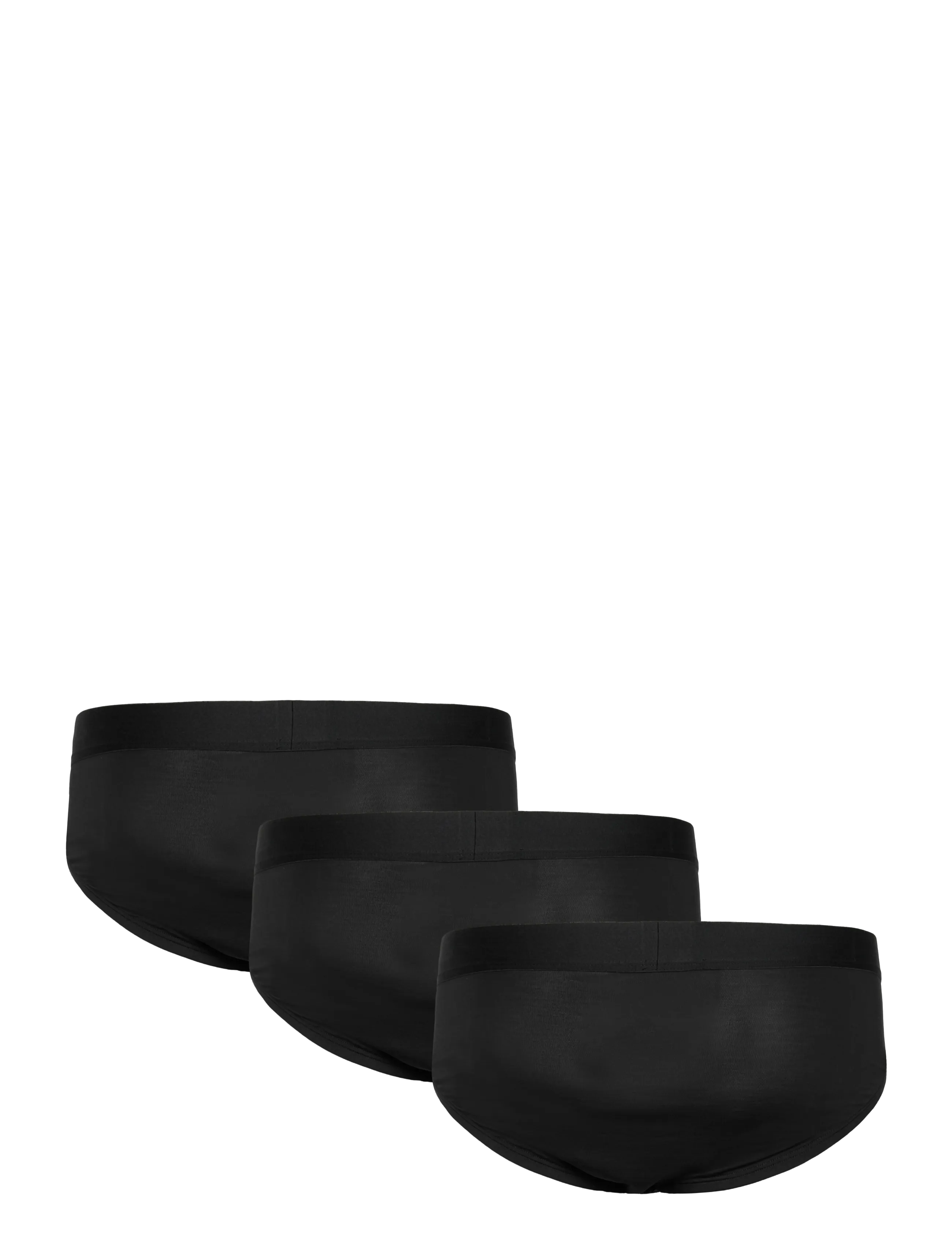 Calvin Klein - HIP BRIEF 3PK - briefs - black black black - 2