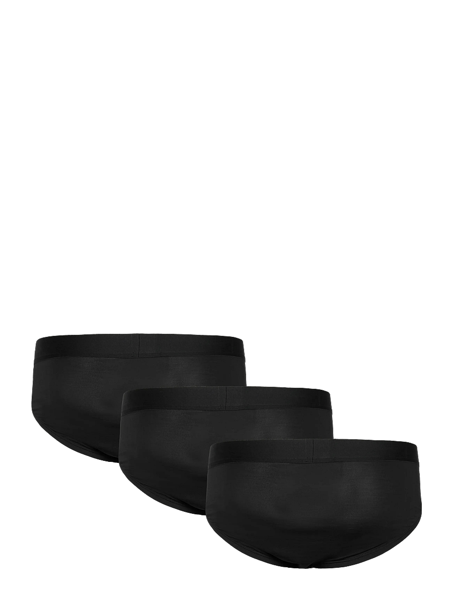 Calvin Klein - HIP BRIEF 3PK - briefs - black black black - 2