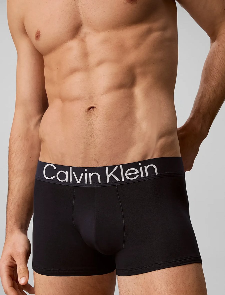 Calvin Klein - TRUNK 3PK - bokserid - black grey heather dark sapphire - 2