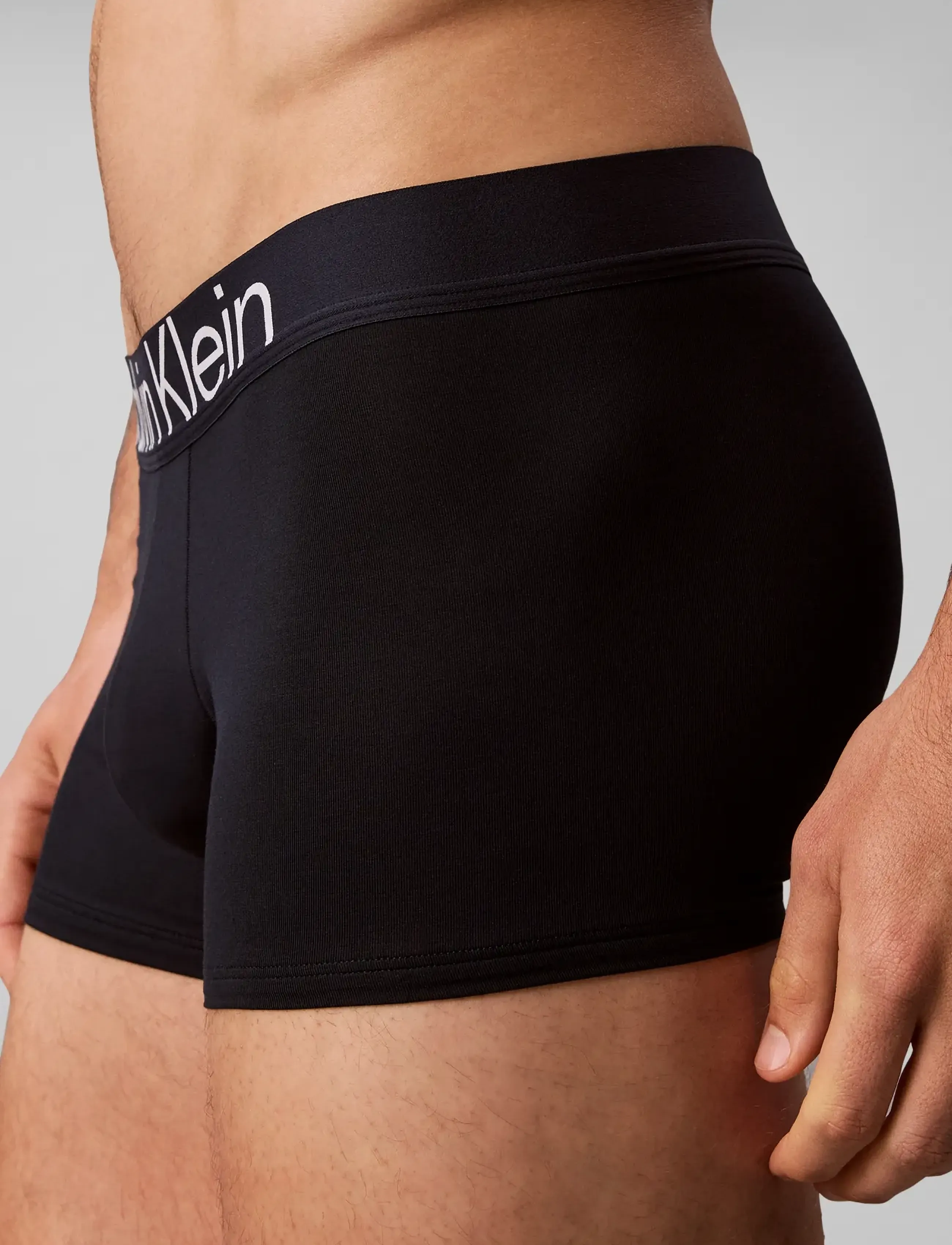 Calvin Klein - TRUNK 3PK - black grey heather dark sapphire - 4
