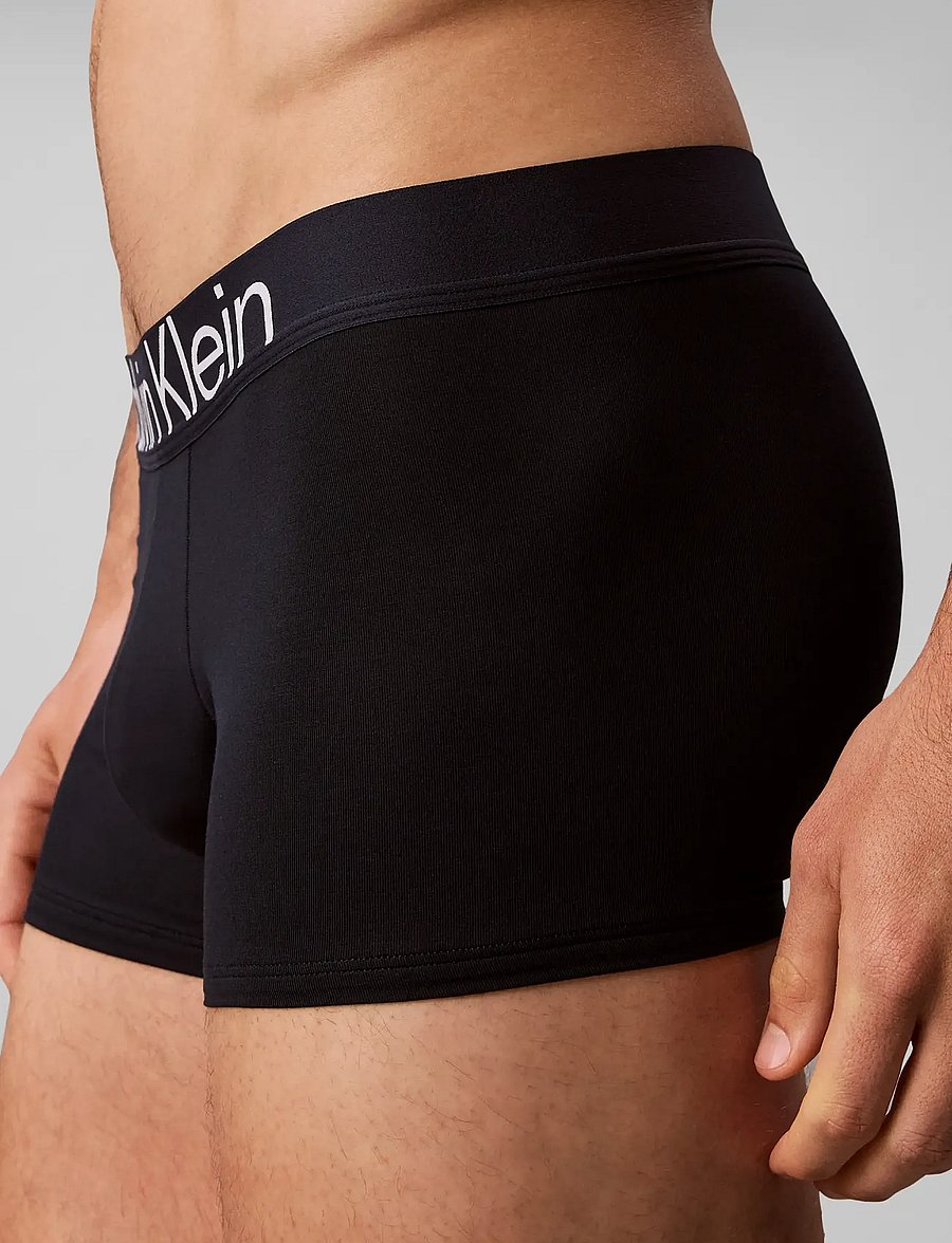 Calvin Klein - TRUNK 3PK - bokserid - black grey heather dark sapphire - 4
