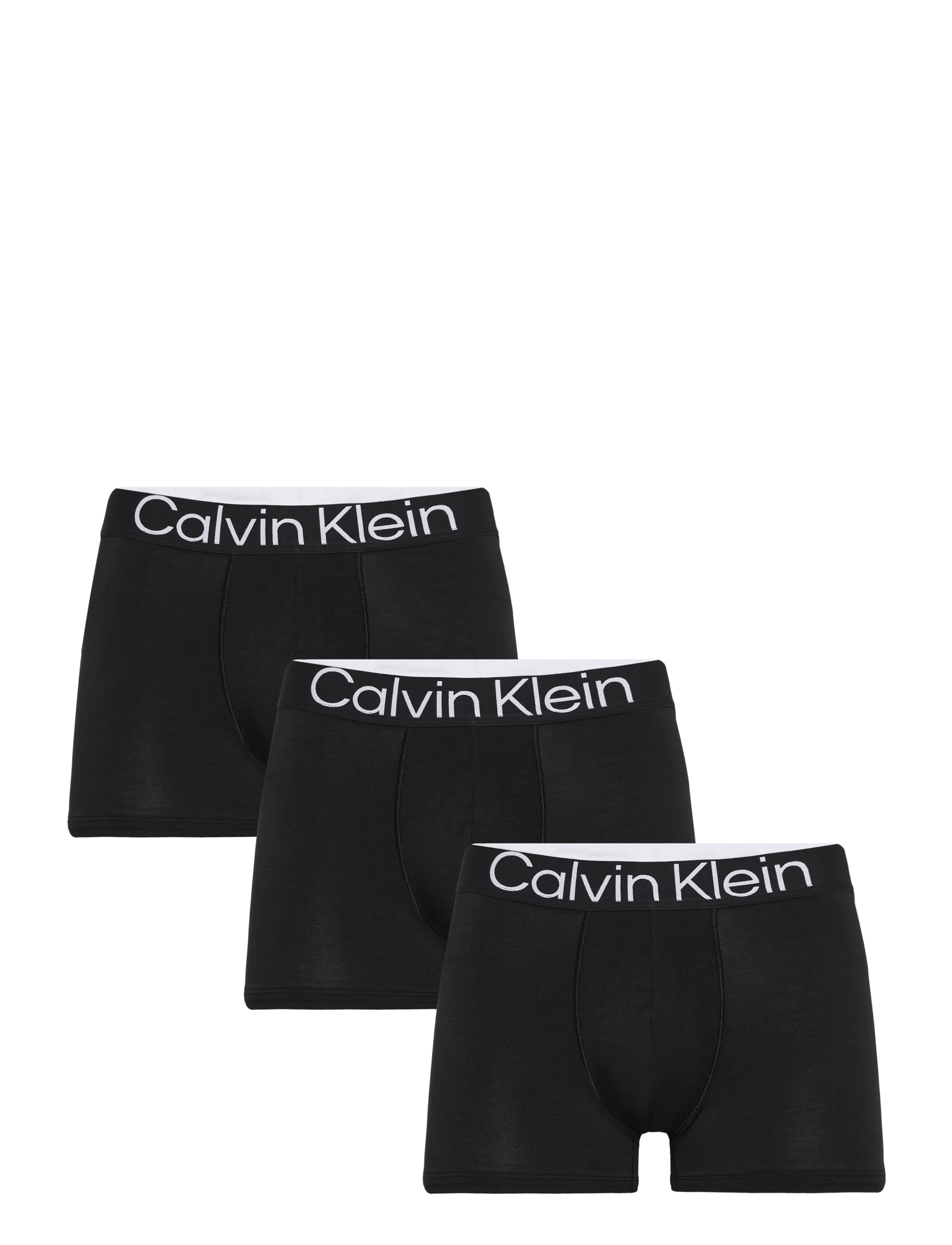 Calvin Klein TRUNK 3PK - E-smaspäev - BLACK BLACK BLACK / black