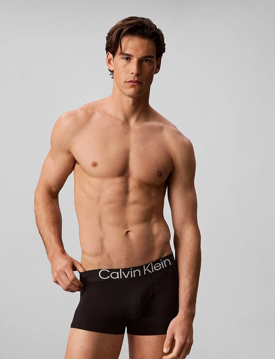 Calvin Klein - TRUNK 3PK - multipakk aluspüksid - black black black - 0