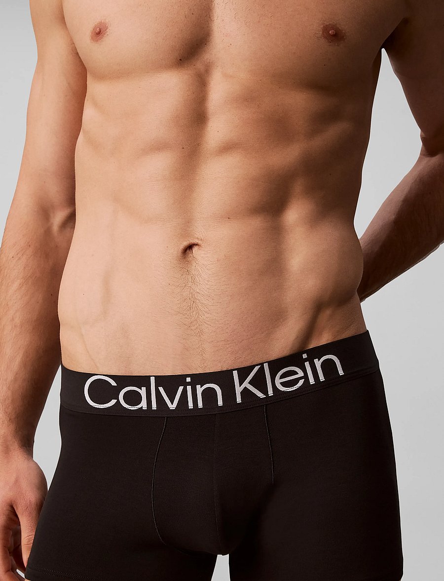 Calvin Klein - TRUNK 3PK - multipakk aluspüksid - black black black - 3