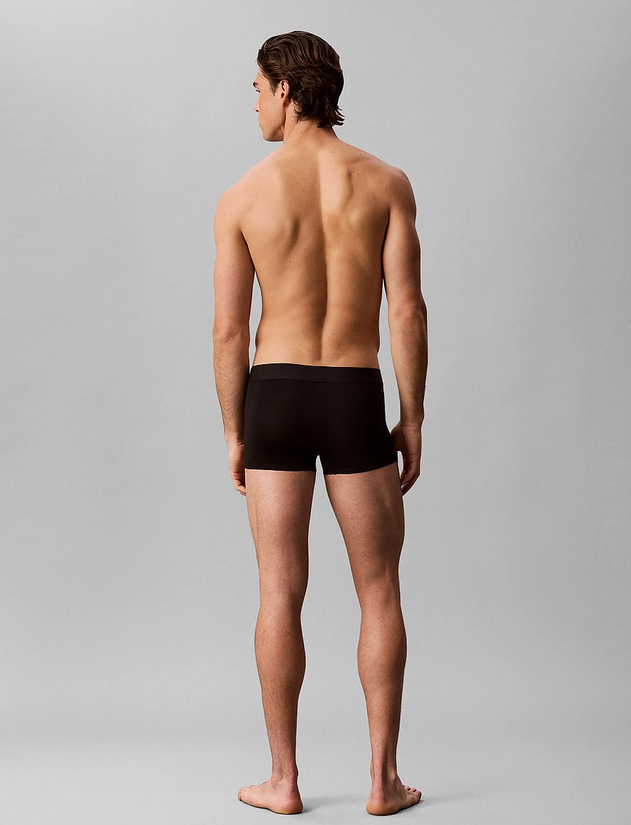 Calvin Klein - TRUNK 3PK - multipakk aluspüksid - black black black - 4