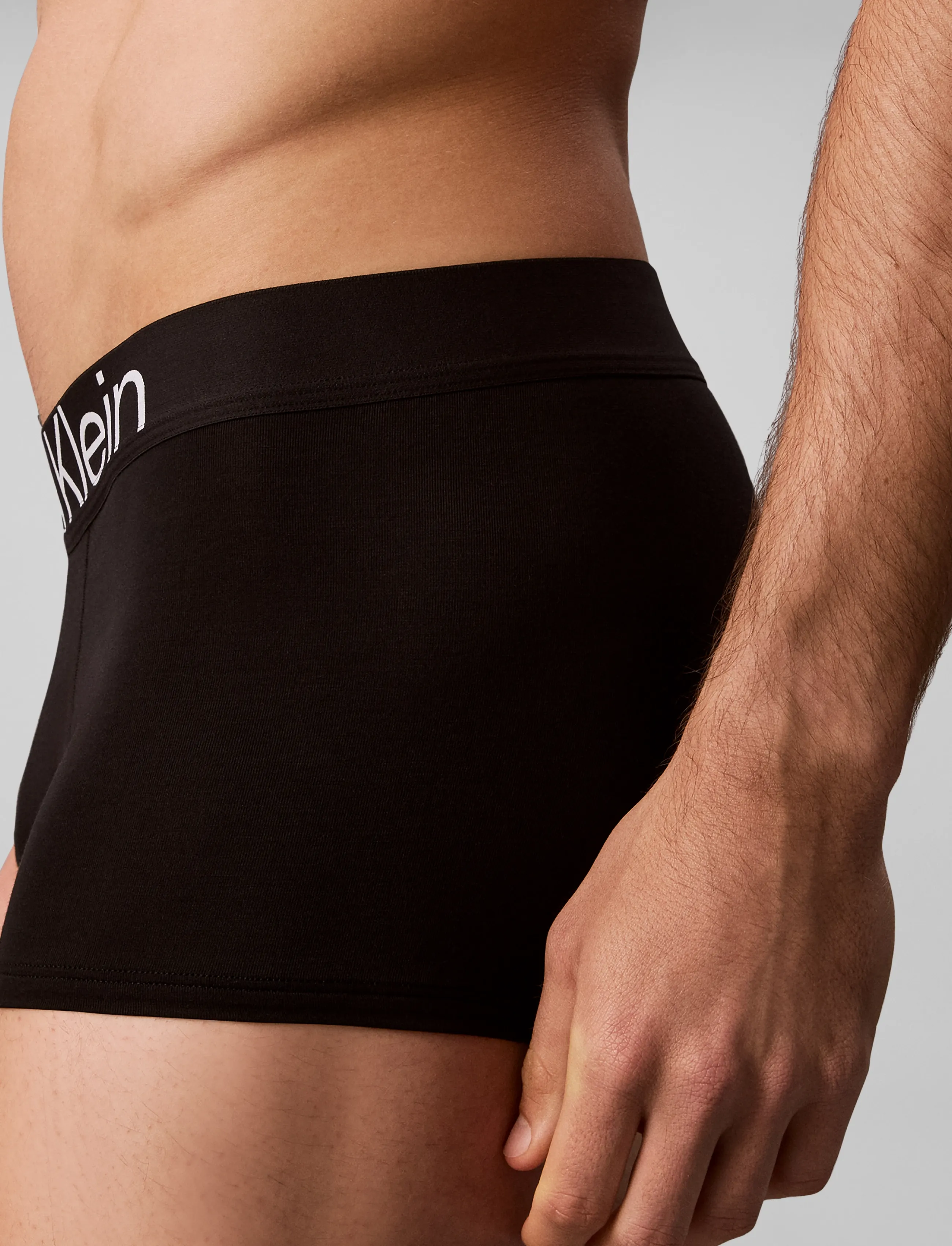 Calvin Klein - TRUNK 3PK - multipakk aluspüksid - black black black - 5
