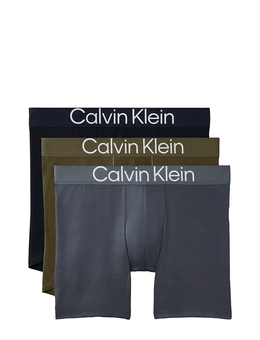 Calvin Klein - BOXER BRIEF 3PK - unterhosen im multipack - turbulence olive night dark sapphir - 1