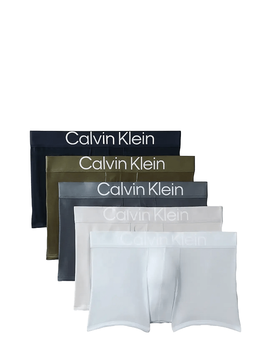 Calvin Klein - TRUNK 5PK - boxerkalsonger - dark sapphire olive night turbulenc - 1