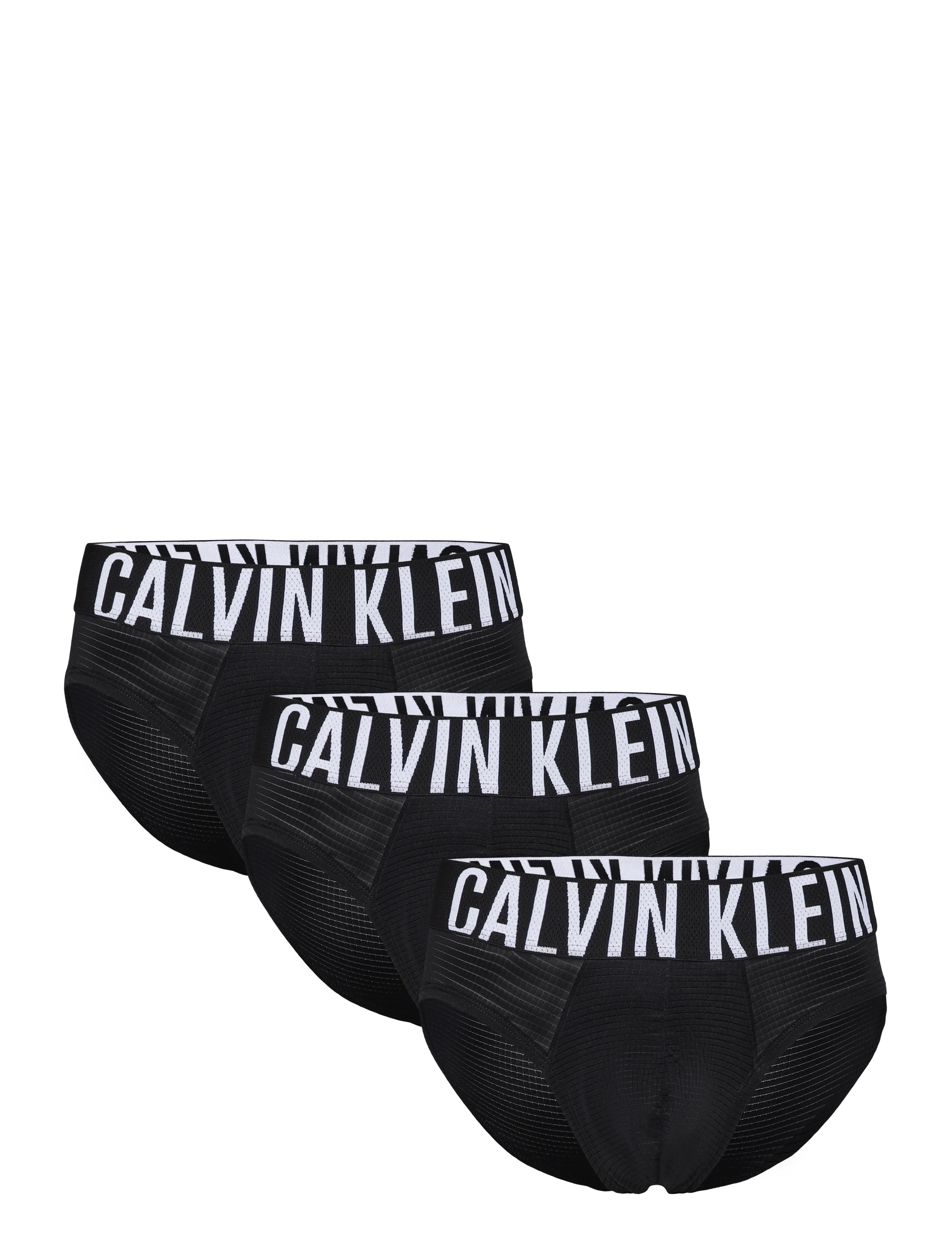 Calvin Klein HIP BRIEF 3PK - Unterhosen im Multipack - BLACK / black
