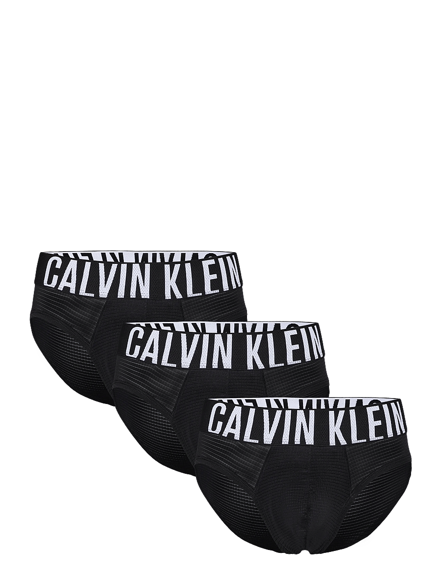 Calvin Klein - HIP BRIEF 3PK - unterhosen im multipack - black - 1