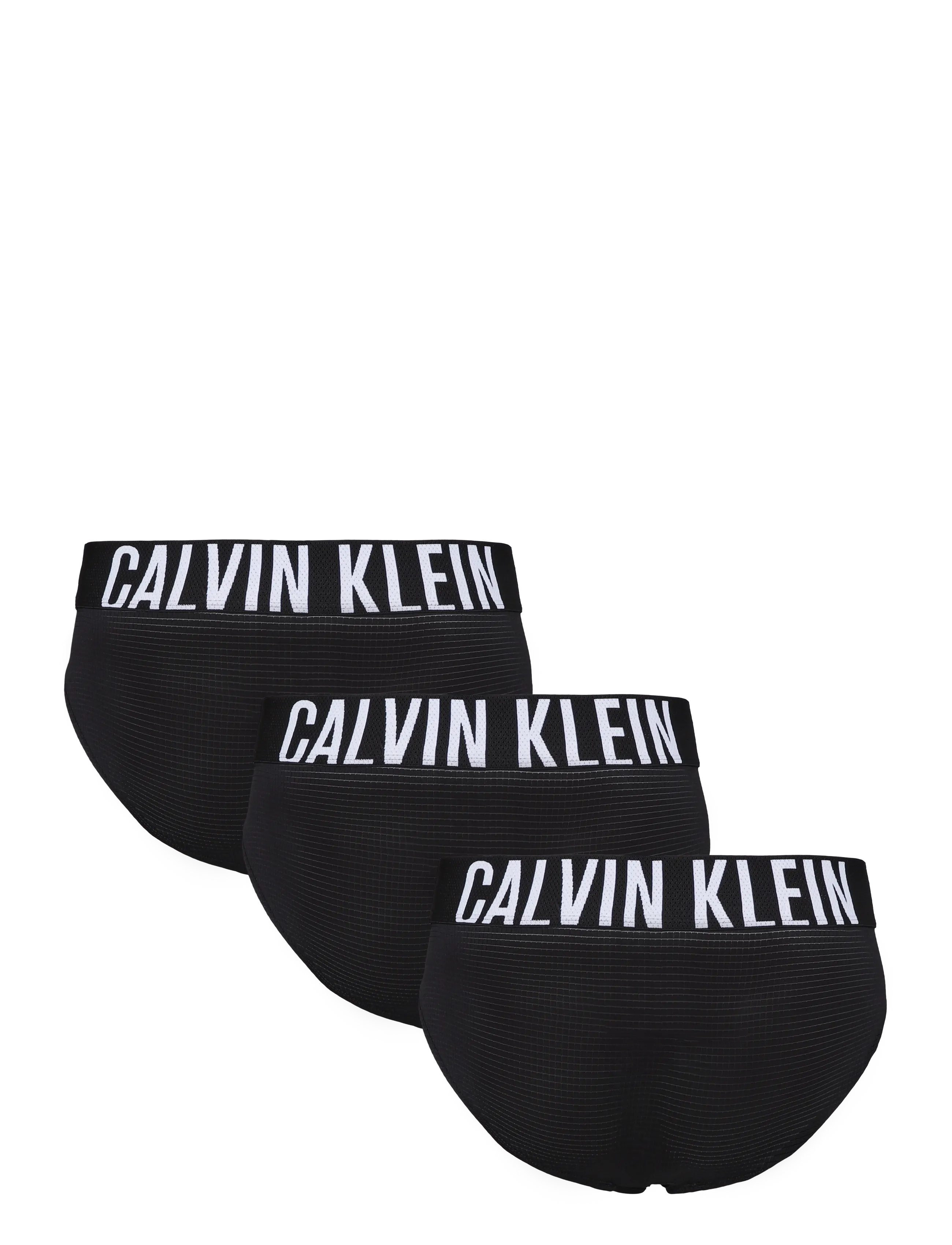 Calvin Klein - HIP BRIEF 3PK - unterhosen im multipack - black - 2
