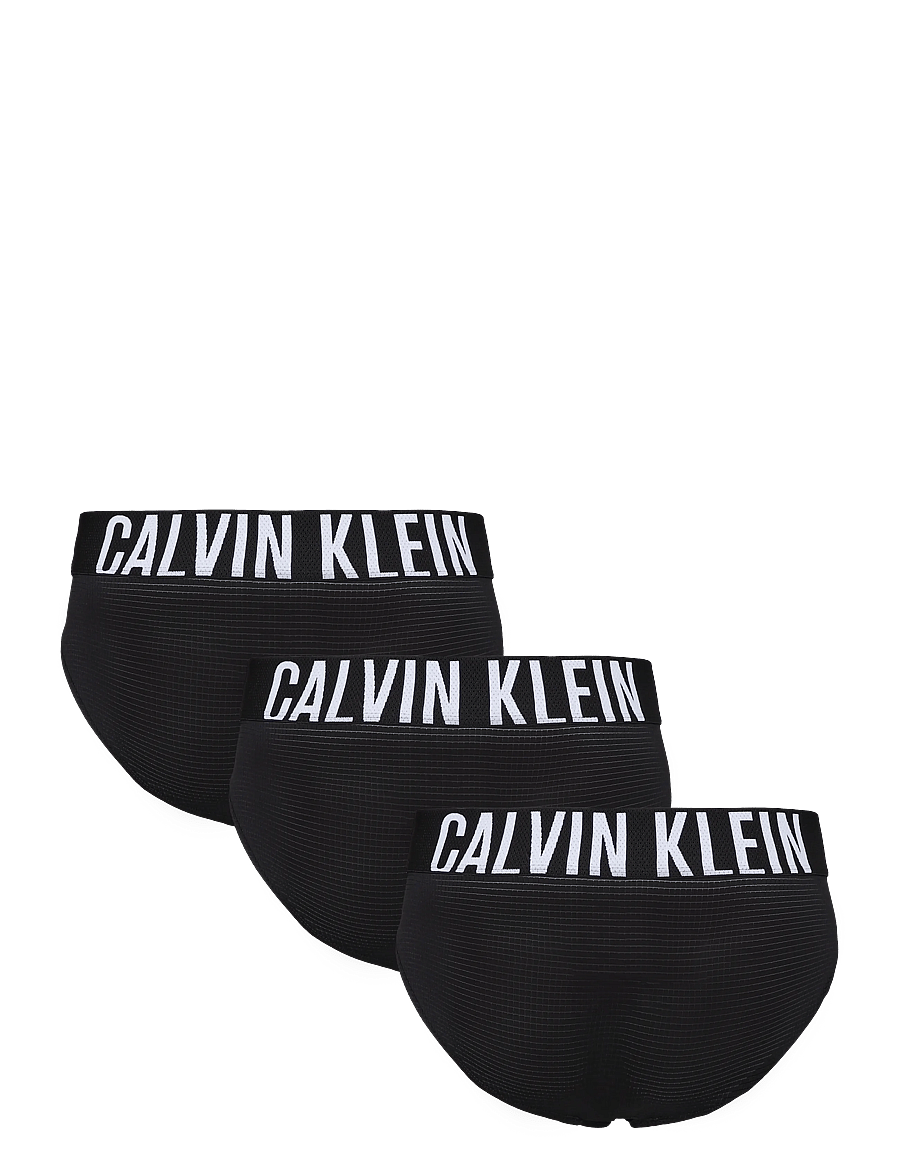 Calvin Klein - HIP BRIEF 3PK - unterhosen im multipack - black - 2