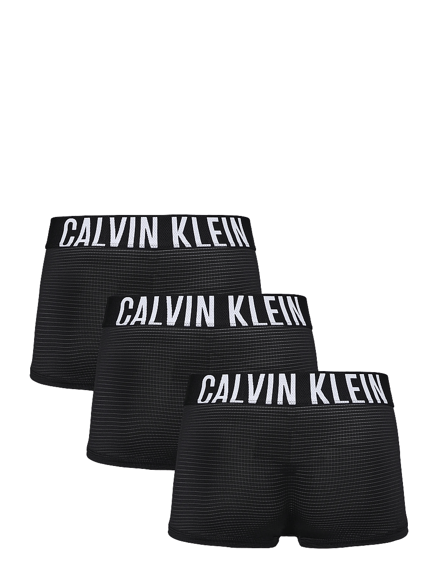 Calvin Klein - LOW RISE TRUNK 3PK - unterhosen im multipack - black black black - 2