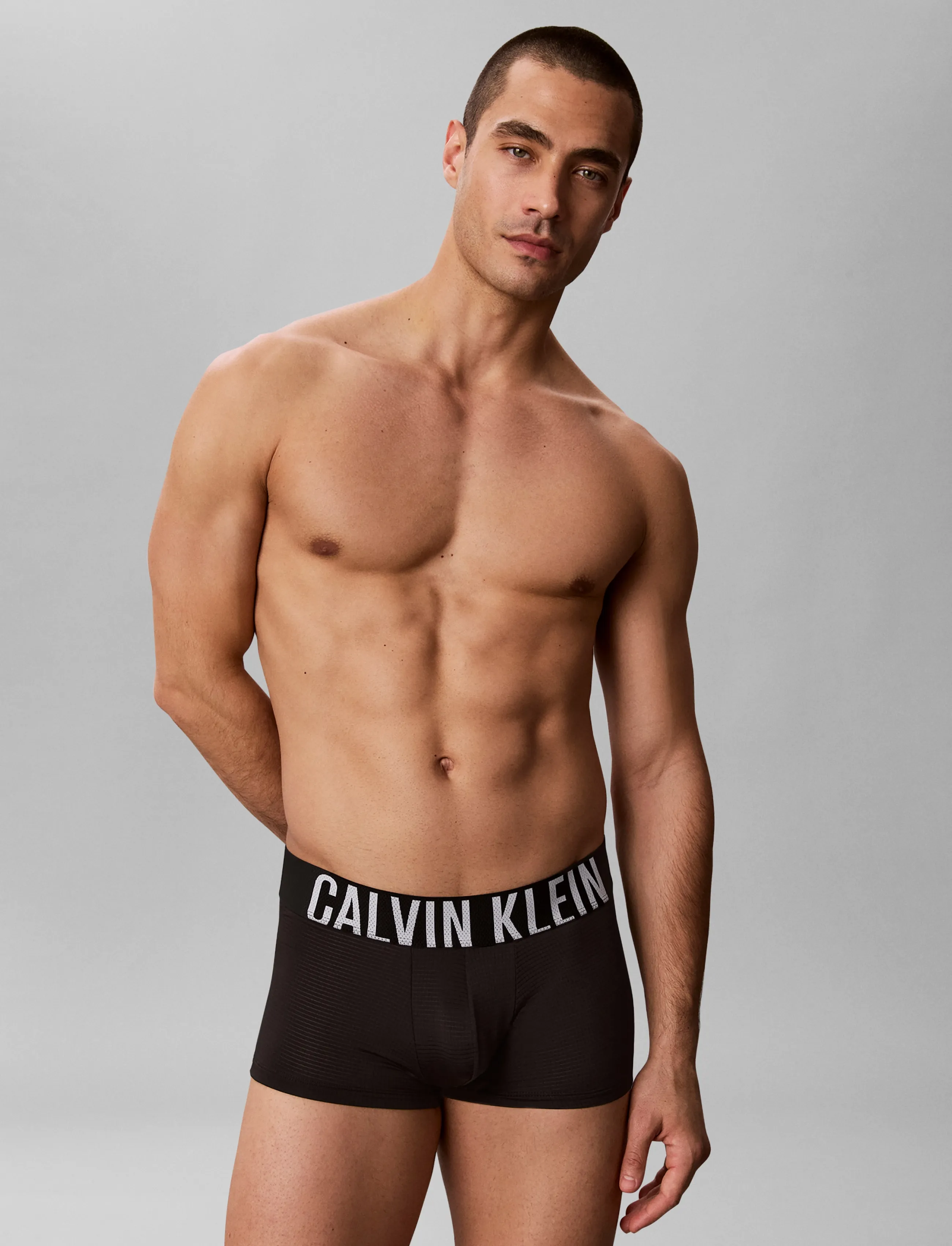 Calvin Klein Low Rise Trunk 3Pk, XXL, Black, Undertøj > Boxershorts, Herre