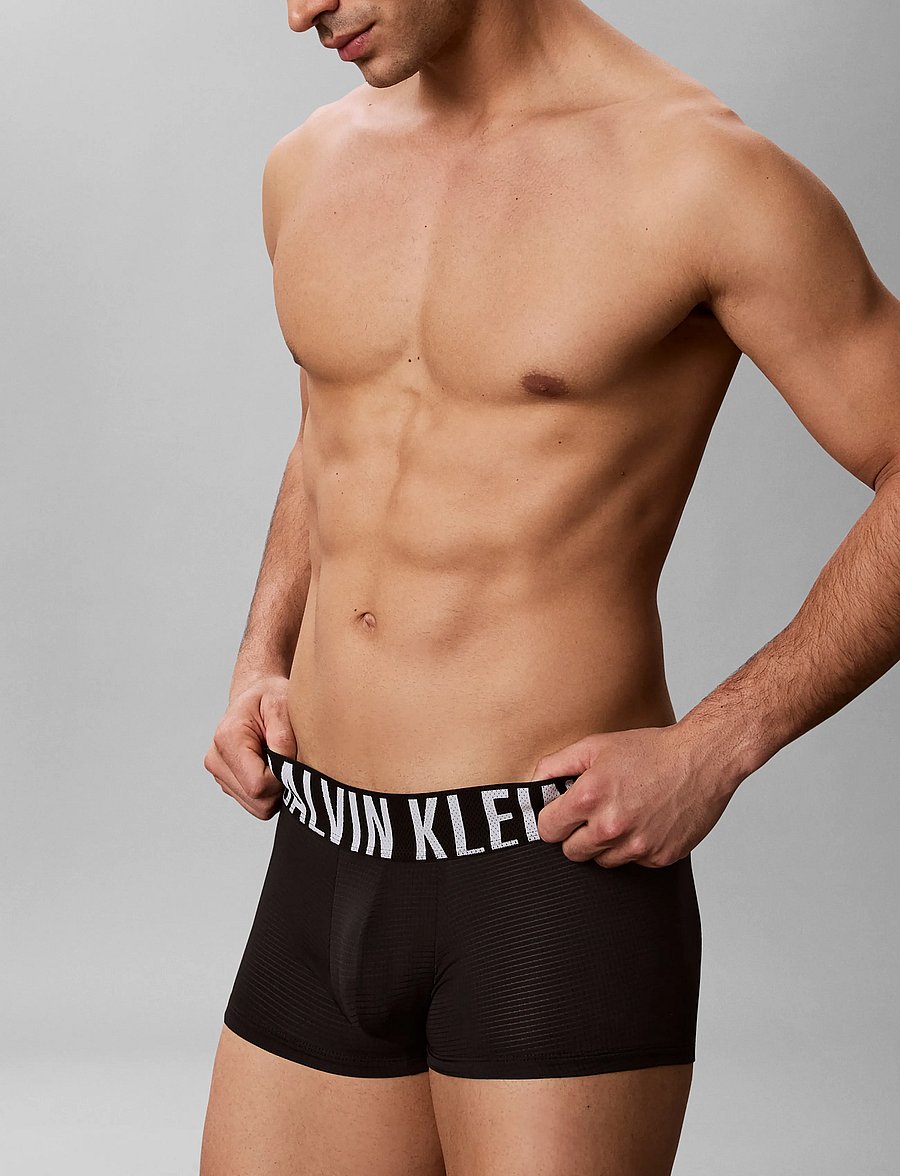 Calvin Klein - LOW RISE TRUNK 3PK - unterhosen im multipack - black black black - 5