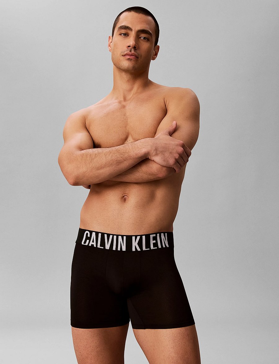 Calvin Klein - BOXER BRIEF 3PK - unterhosen im multipack - black black black - 0