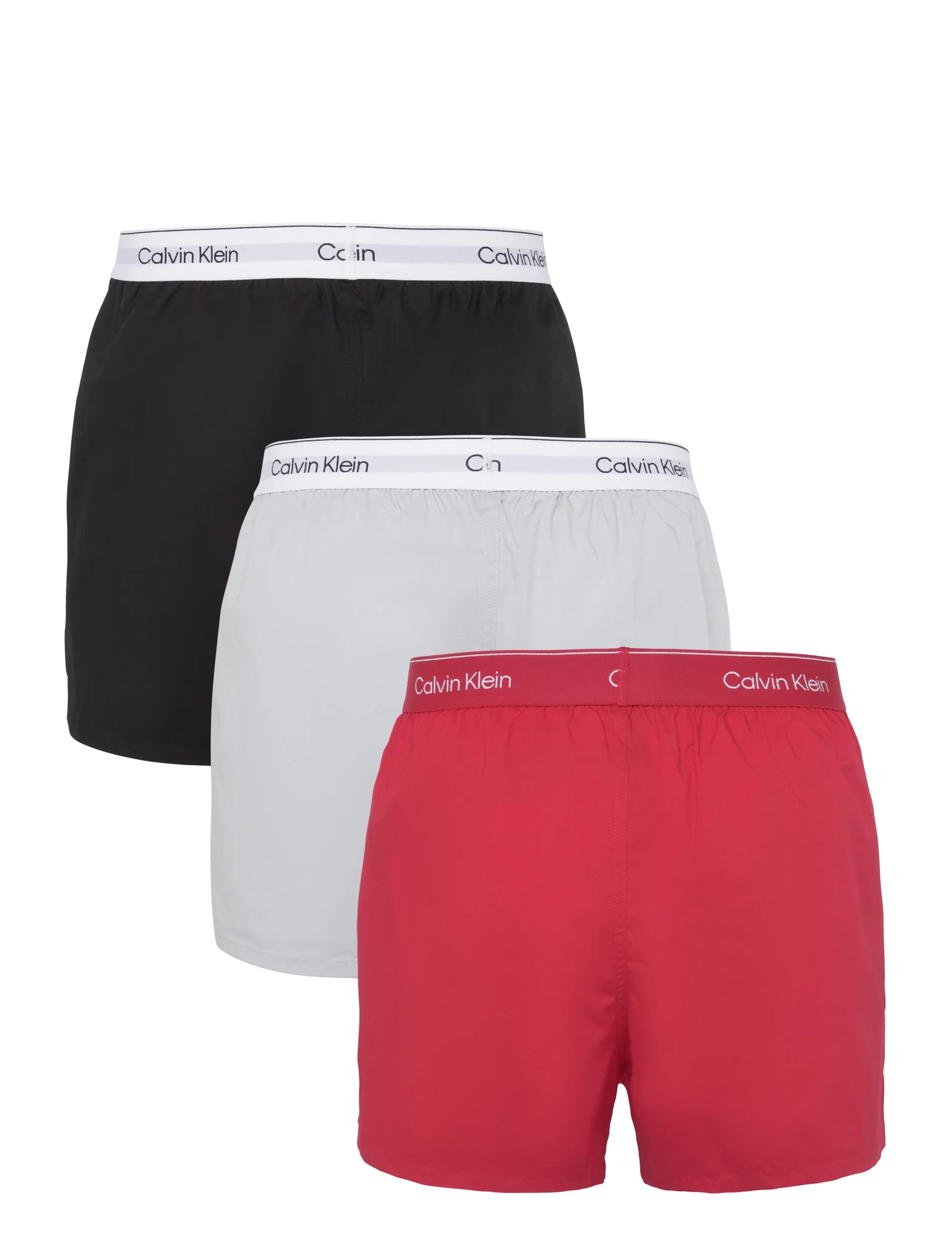 Calvin Klein - BOXER SLIM 3PK - boxer shorts - black goji berry harbor mist - 1
