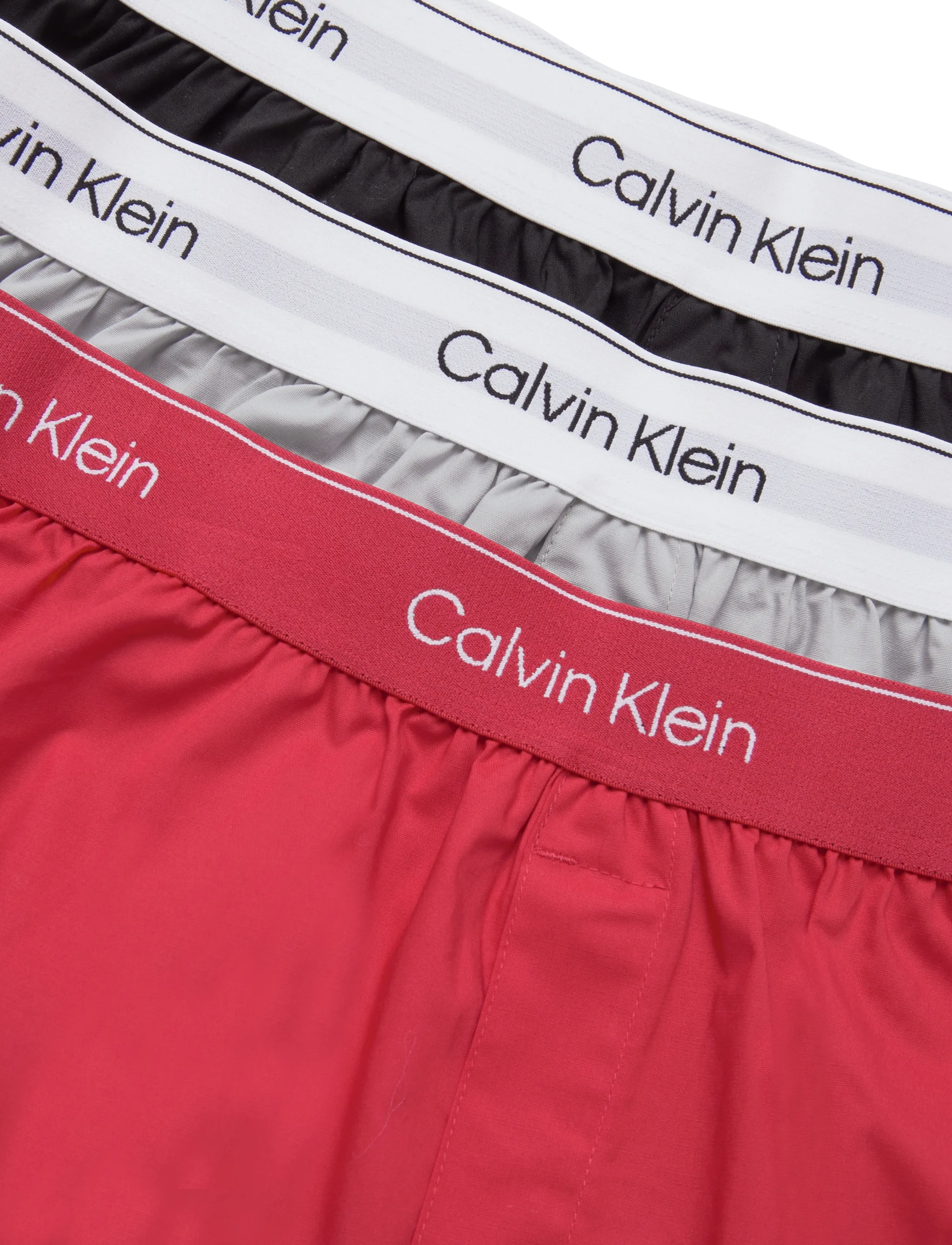 Calvin Klein - BOXER SLIM 3PK - boxer shorts - black goji berry harbor mist - 2