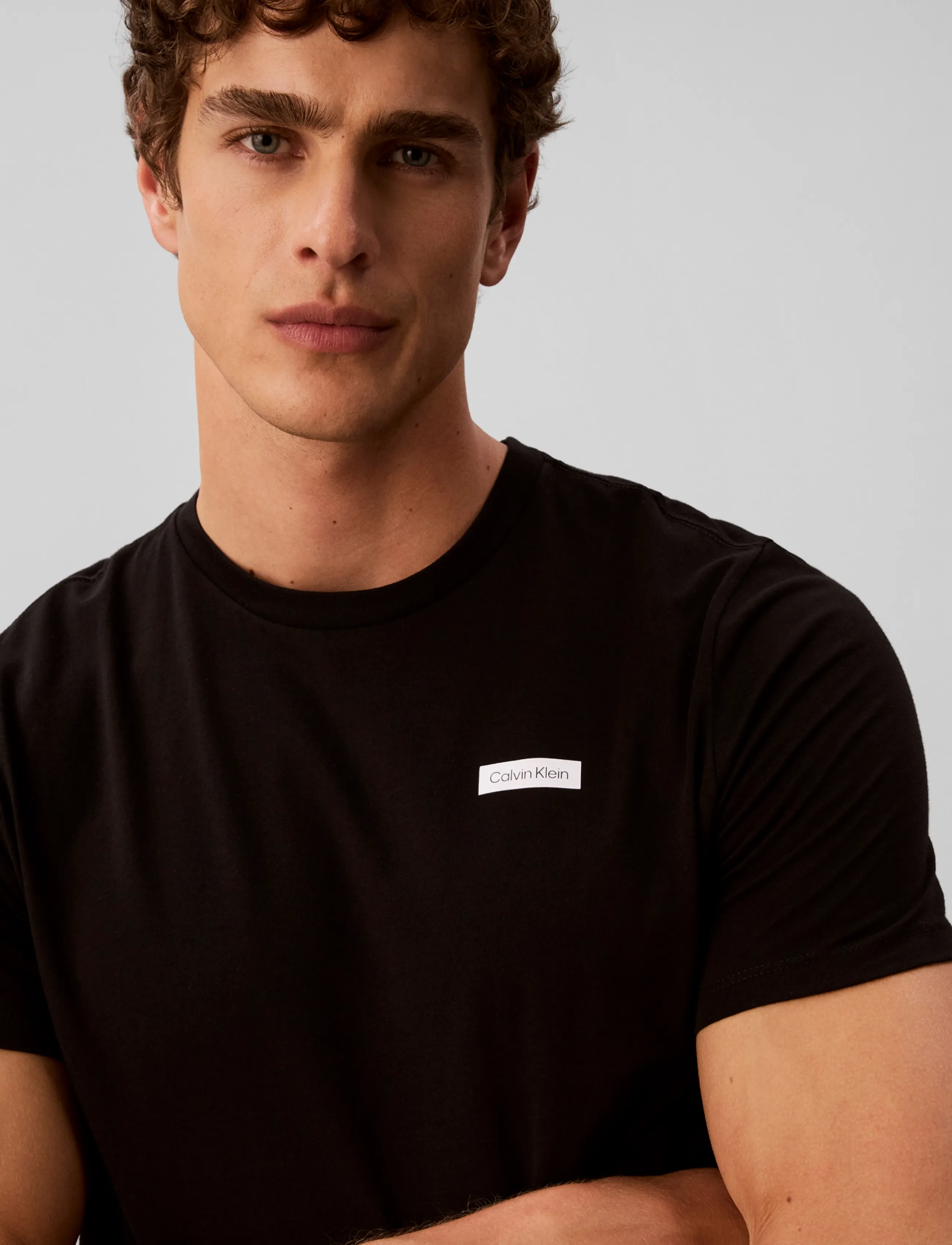 Calvin Klein - S/S CREW NECK 3PK - black   black   black - 4