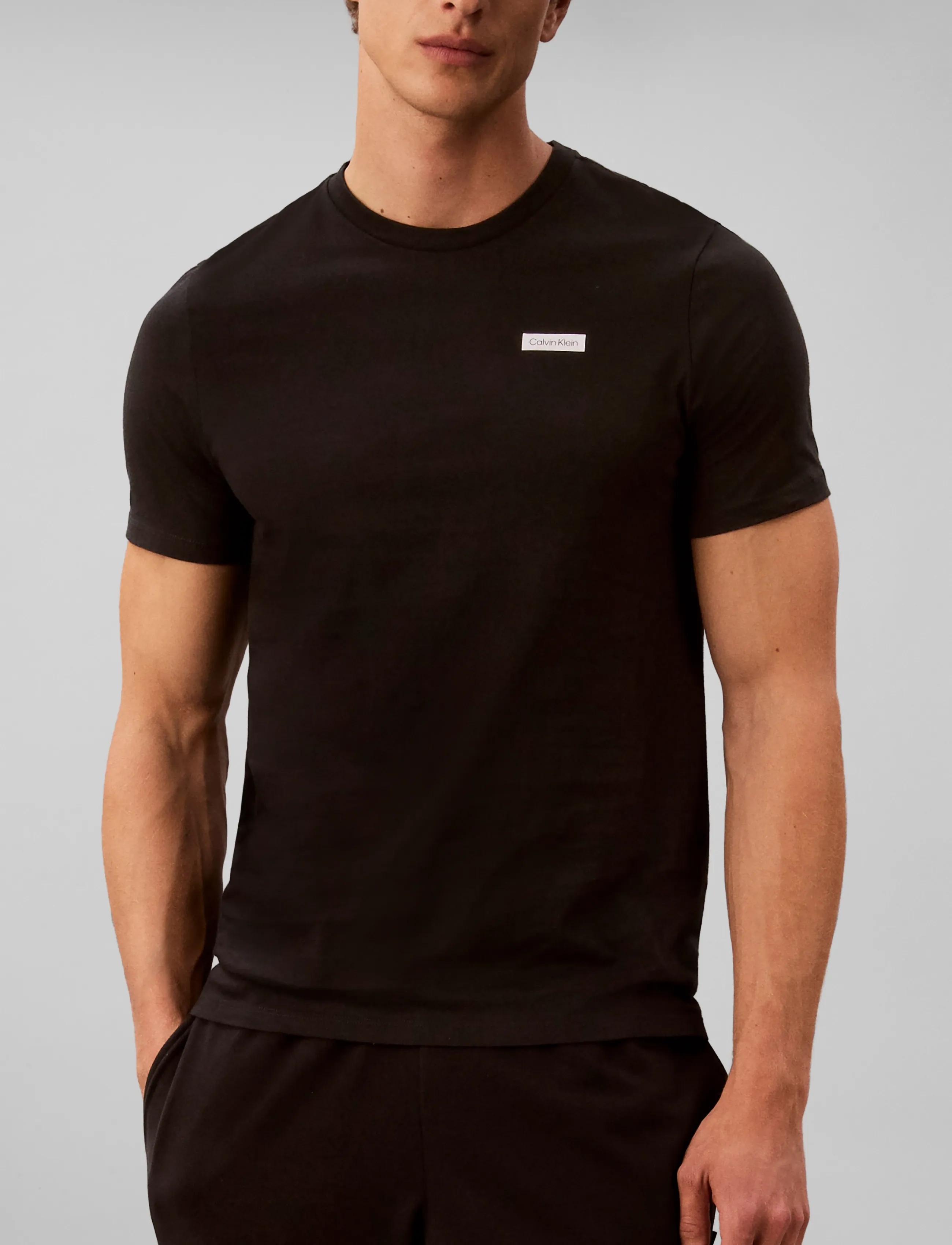 Calvin Klein - S/S CREW NECK 3PK - black   black   black - 5