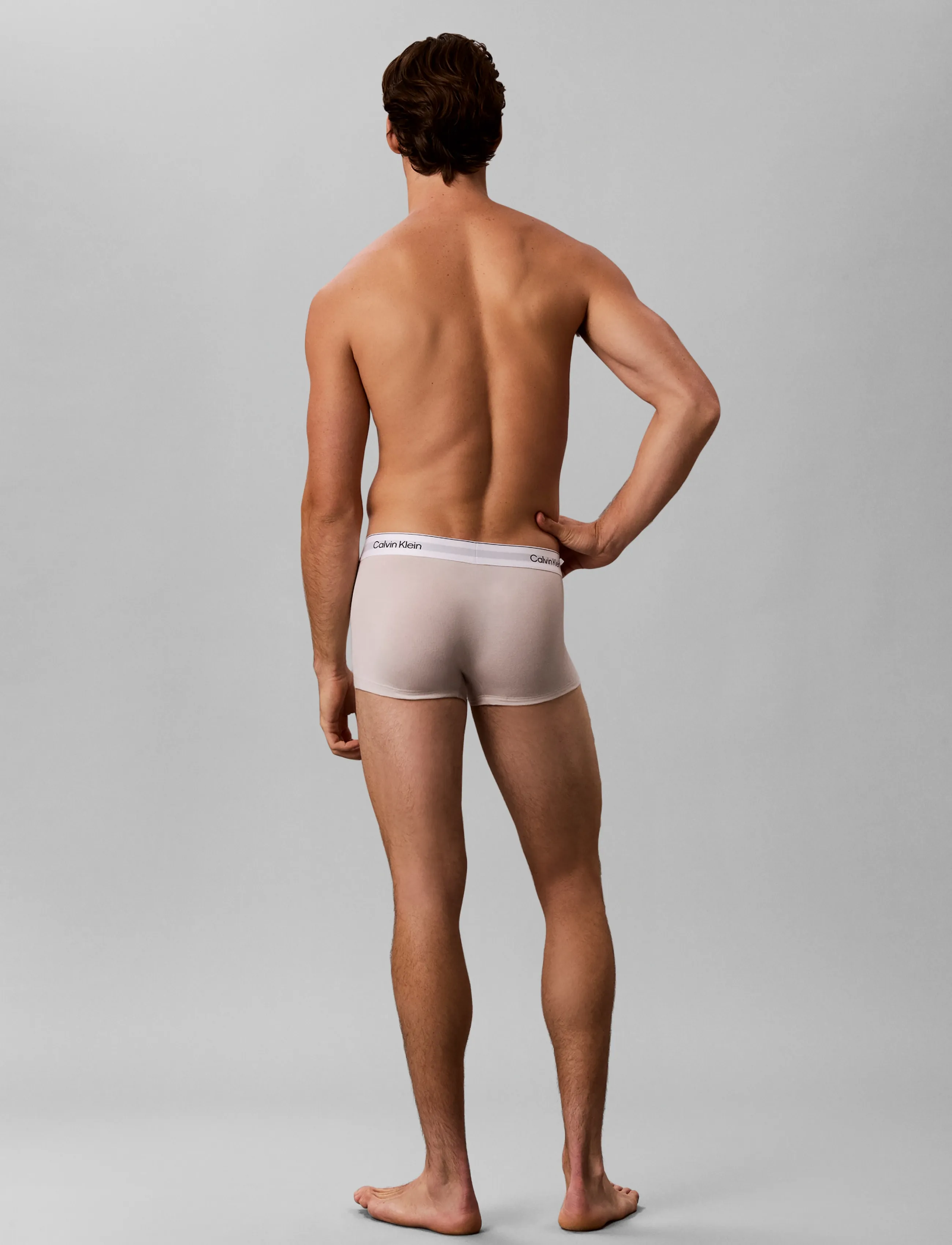 Calvin Klein - LOW RISE TRUNK 3PK - turbulence   chinois green   silver - 4