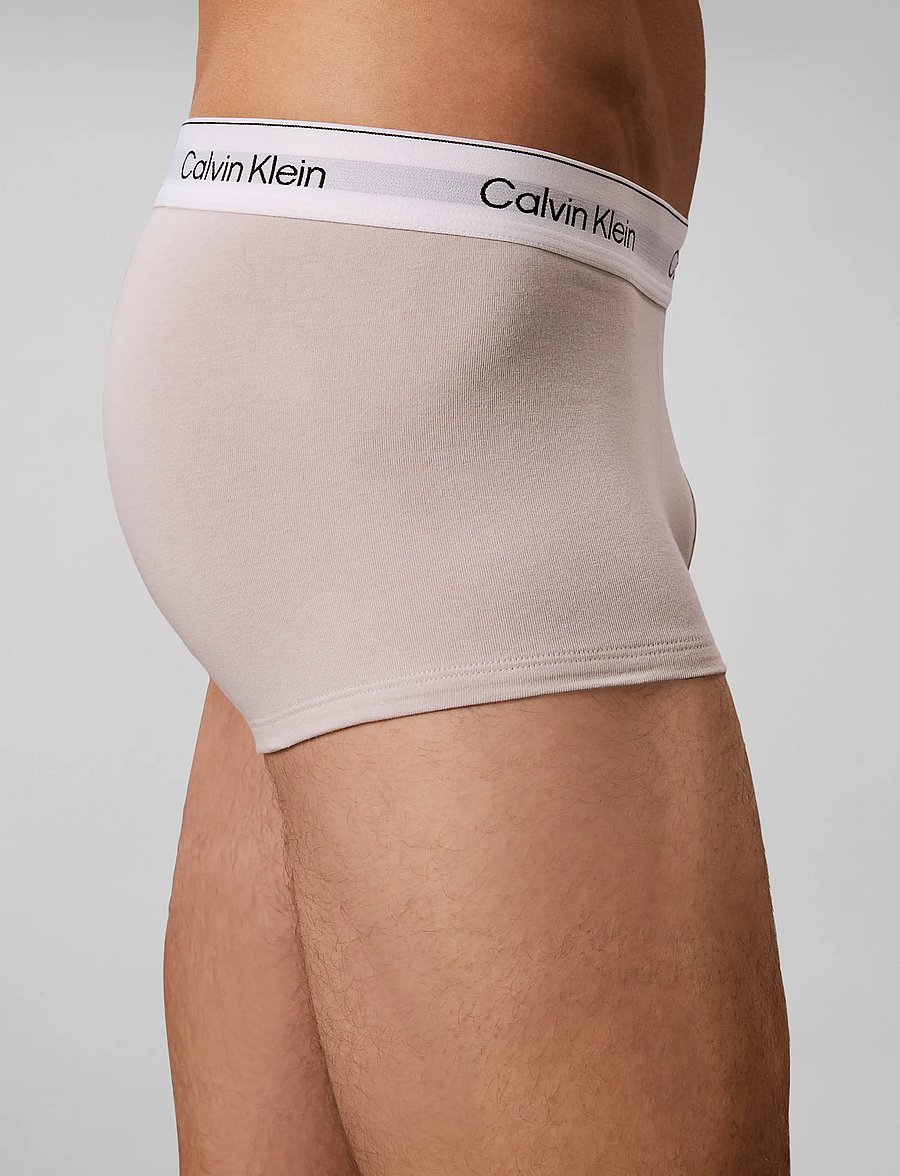 Calvin Klein - LOW RISE TRUNK 3PK - boxer briefs - turbulence chinois green silver - 5