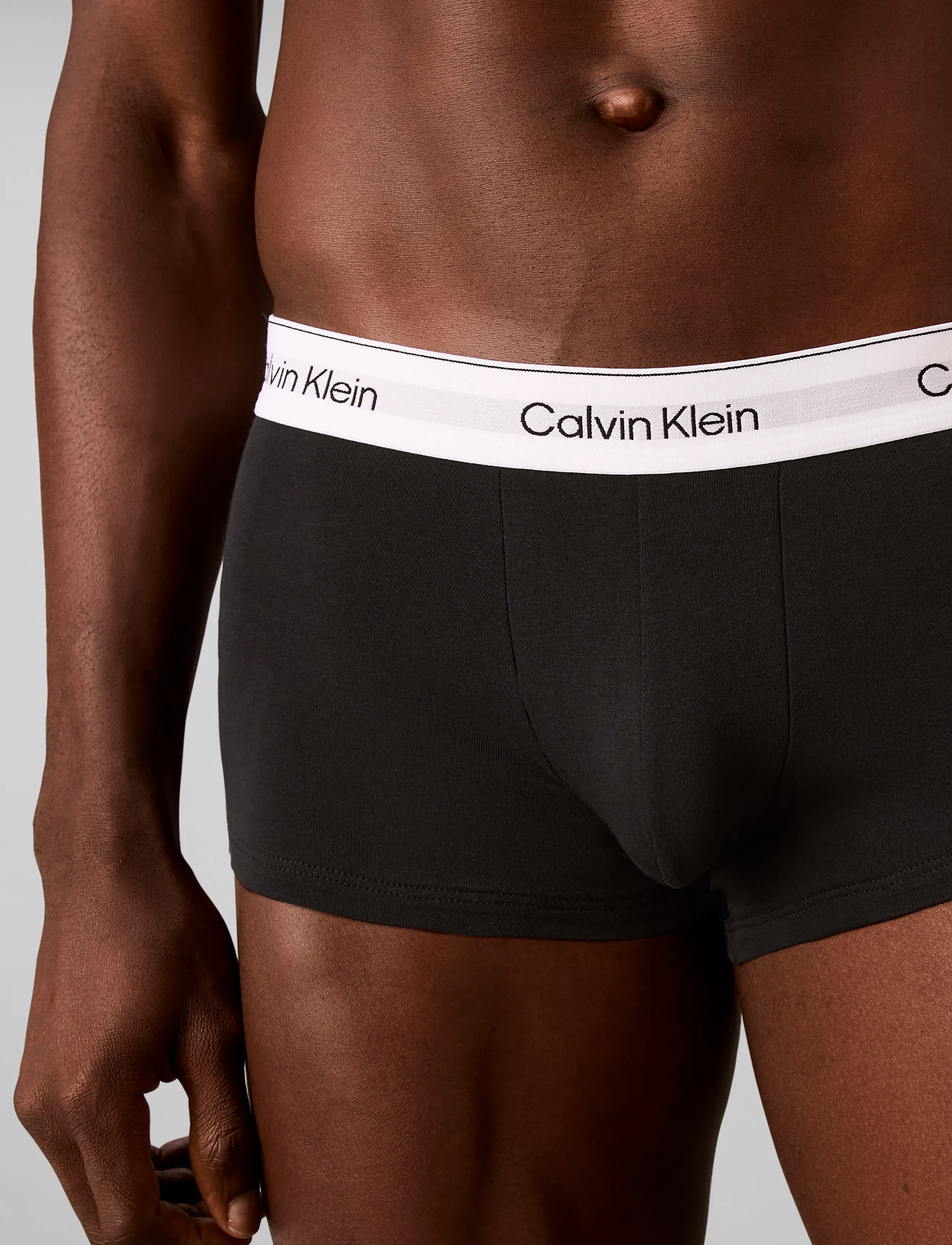 Calvin Klein - LOW RISE TRUNK 3PK - multipakk aluspüksid - black   diamond logo tornado   harb - 2