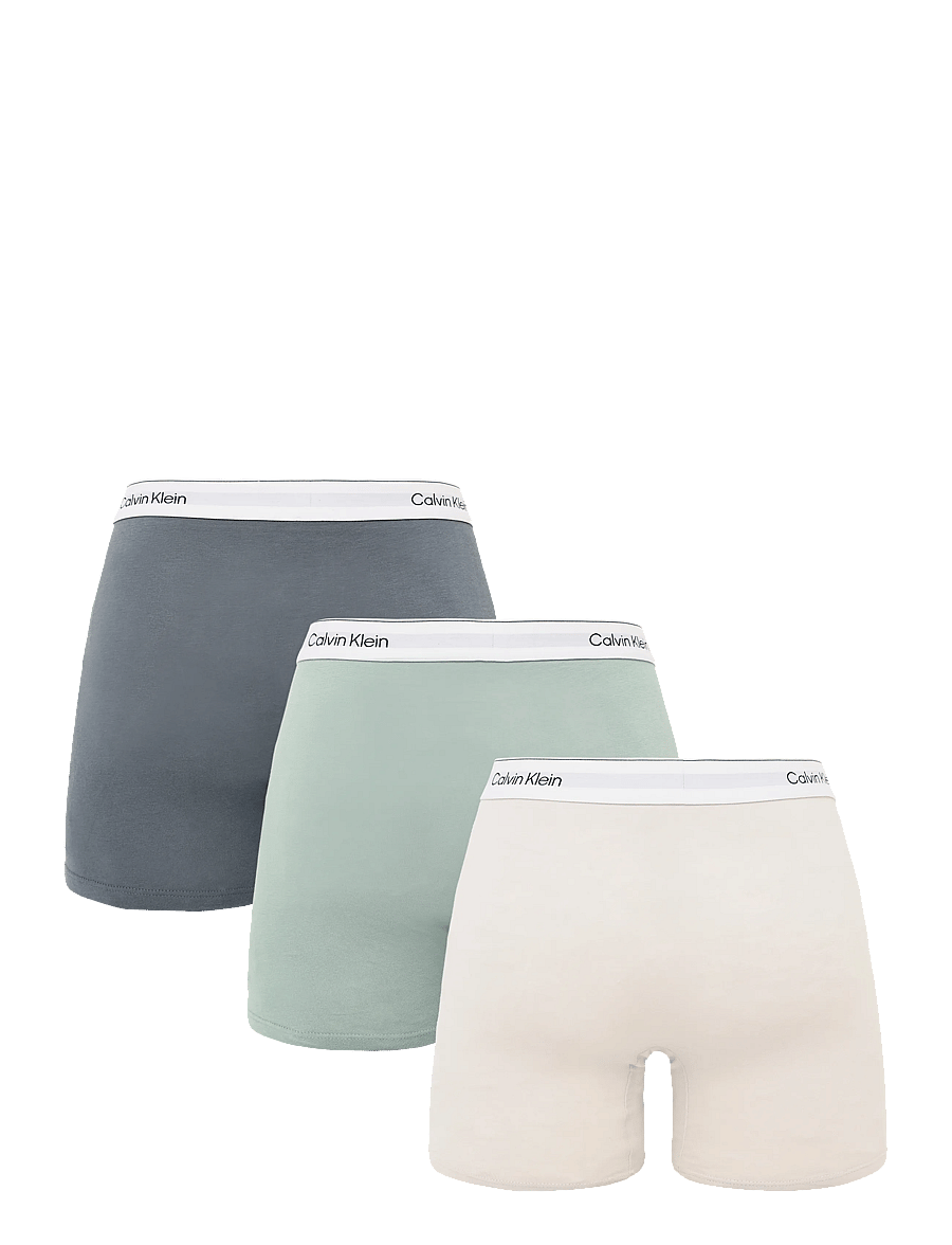 Calvin Klein - BOXER BRIEF 3PK - multipack underpants - turbulence chinois green silver - 2