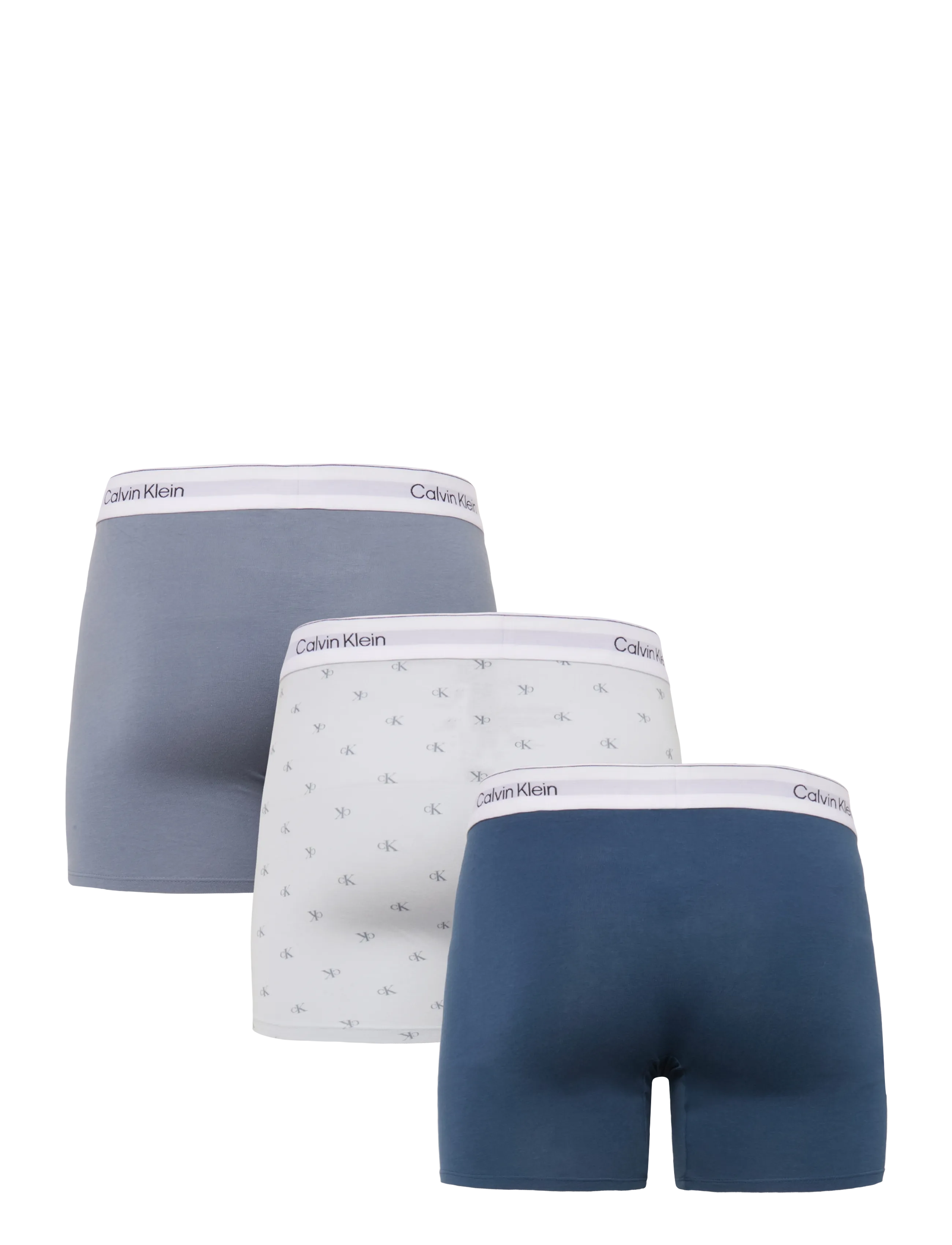 Calvin Klein - BOXER BRIEF 3PK - boxershorts - adriatic royal   diamond logo plein - 2