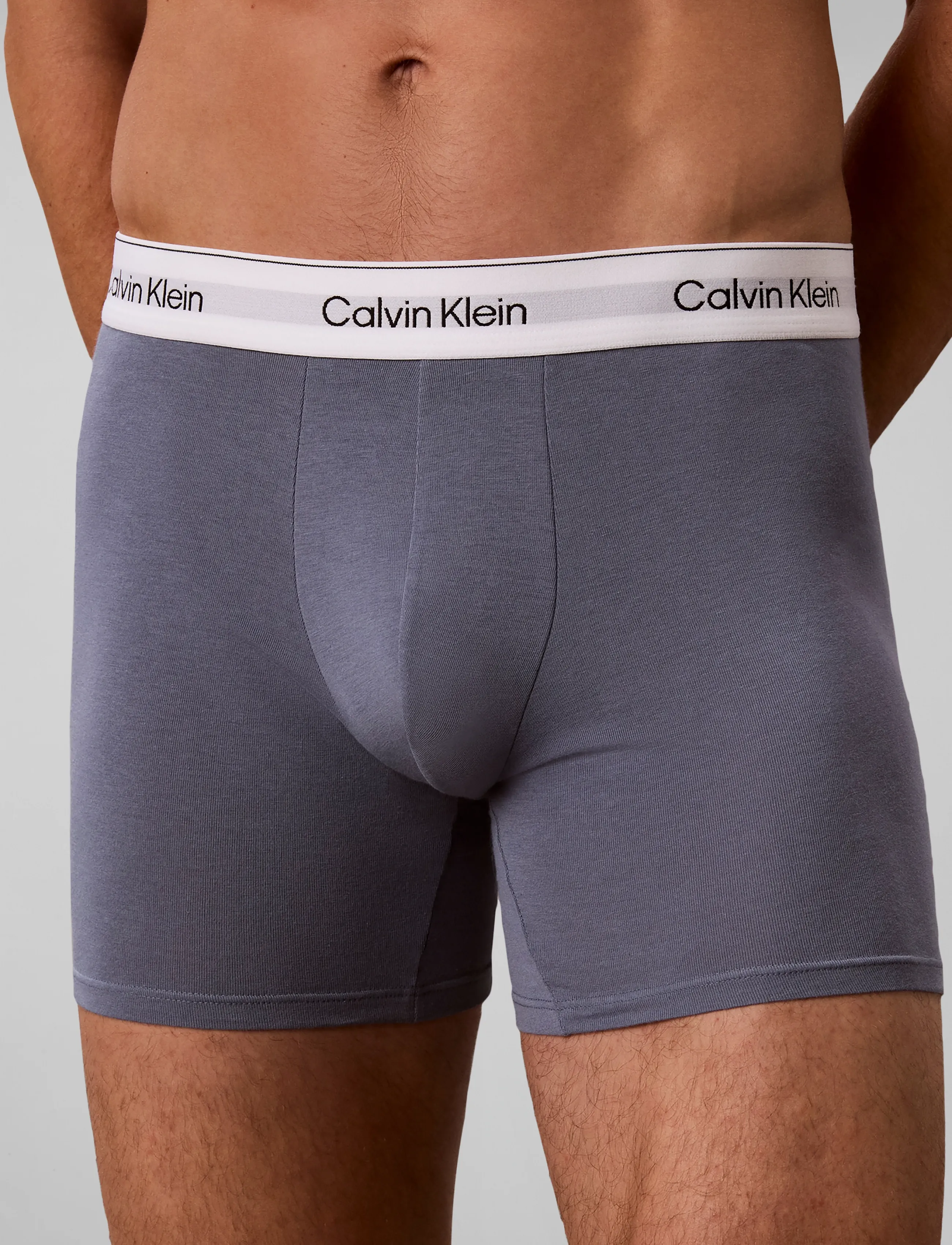 Calvin Klein - BOXER BRIEF 3PK - boxershorts - adriatic royal   diamond logo plein - 3