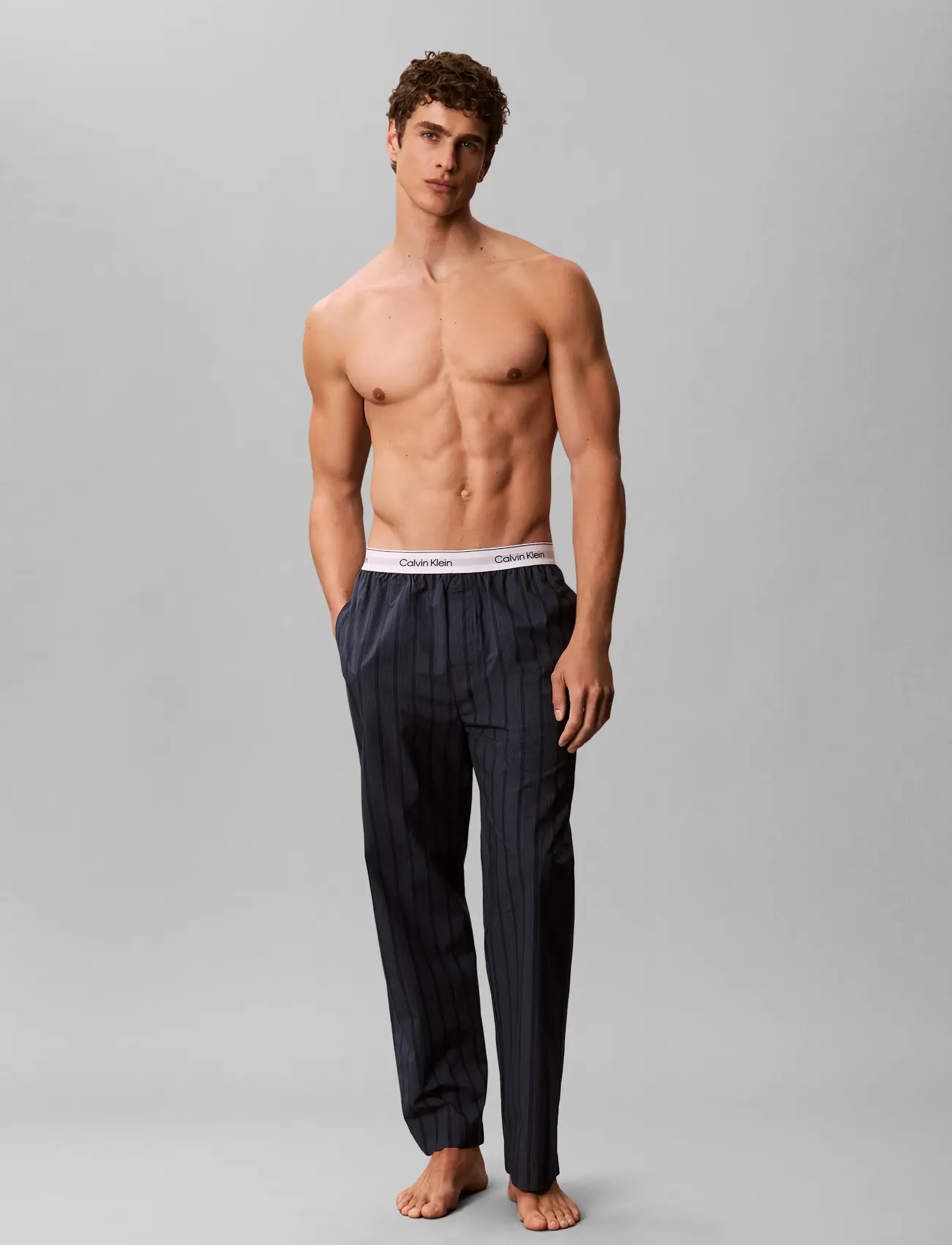 Calvin Klein - SLEEP PANT - pyjama bottoms - 21695 harmonic stripe speakeasy - 0
