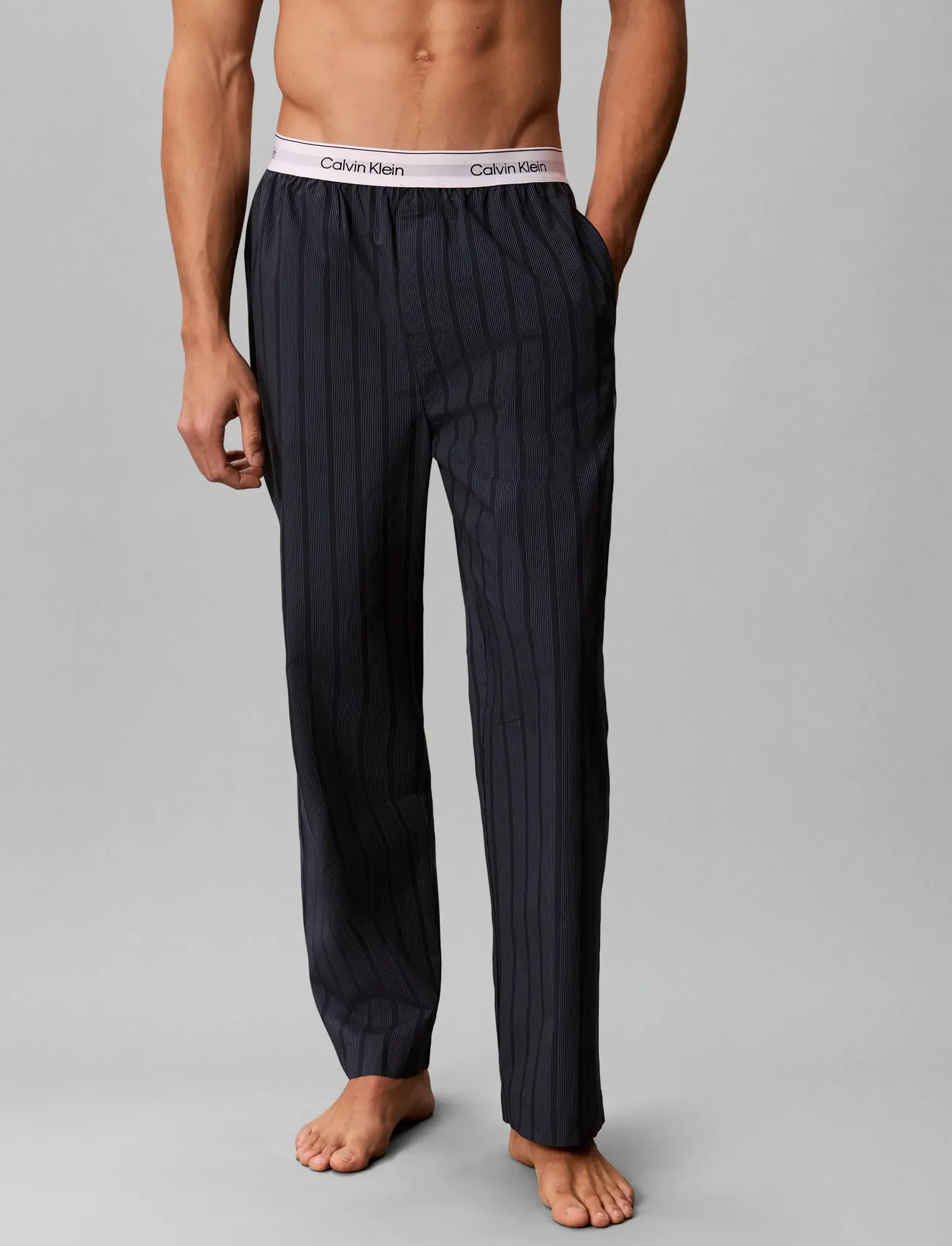 Calvin Klein - SLEEP PANT - pyjama bottoms - 21695 harmonic stripe speakeasy - 3