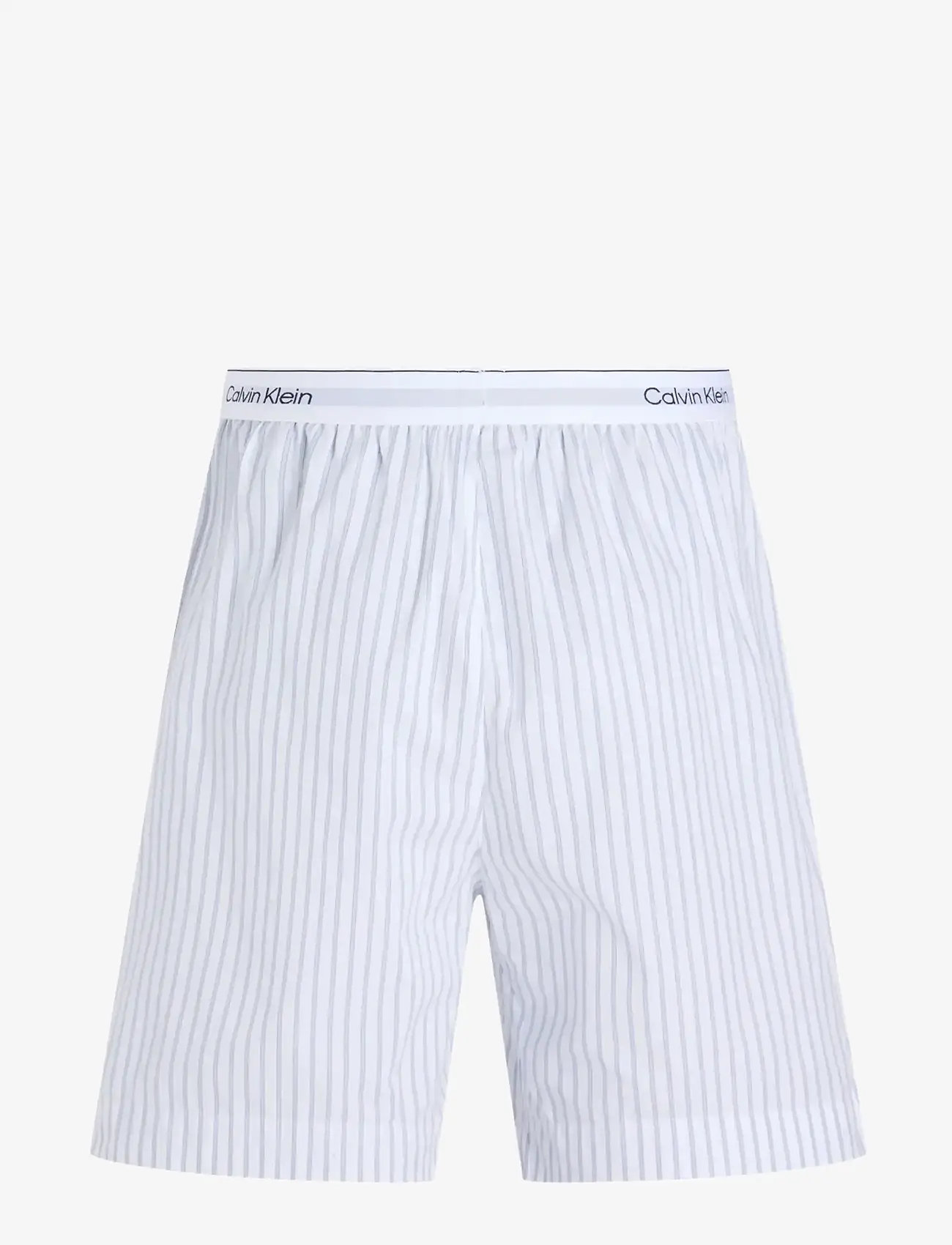 Calvin Klein - SLEEP SHORT - laveste priser - steady stripe_grisaille - 1