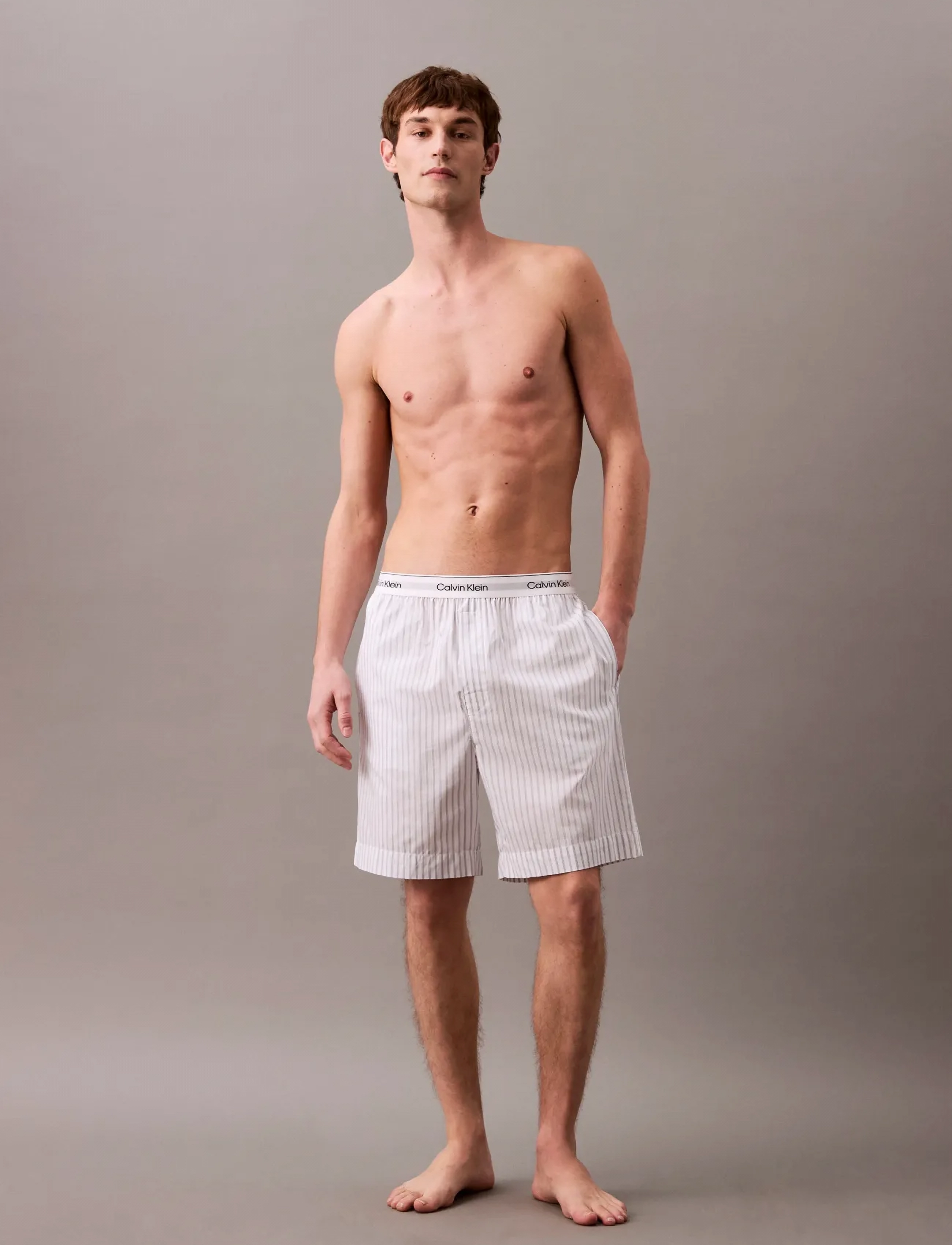 Calvin Klein - SLEEP SHORT - die niedrigsten preise - steady stripe_grisaille - 3