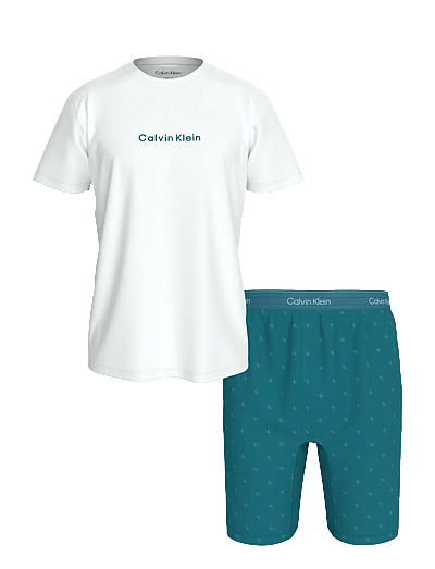 Cotton Stretch S/S Short Set - Pyjamas