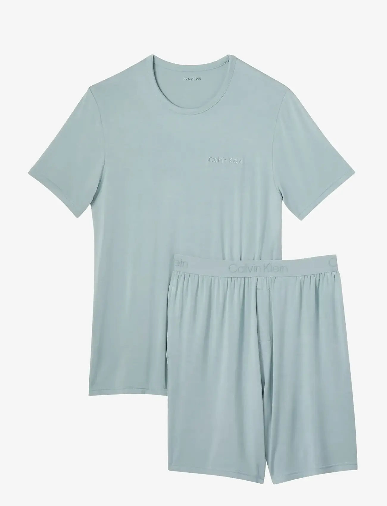 Calvin Klein - SS MODAL SHORT SET - pyjamasets - slate - 1