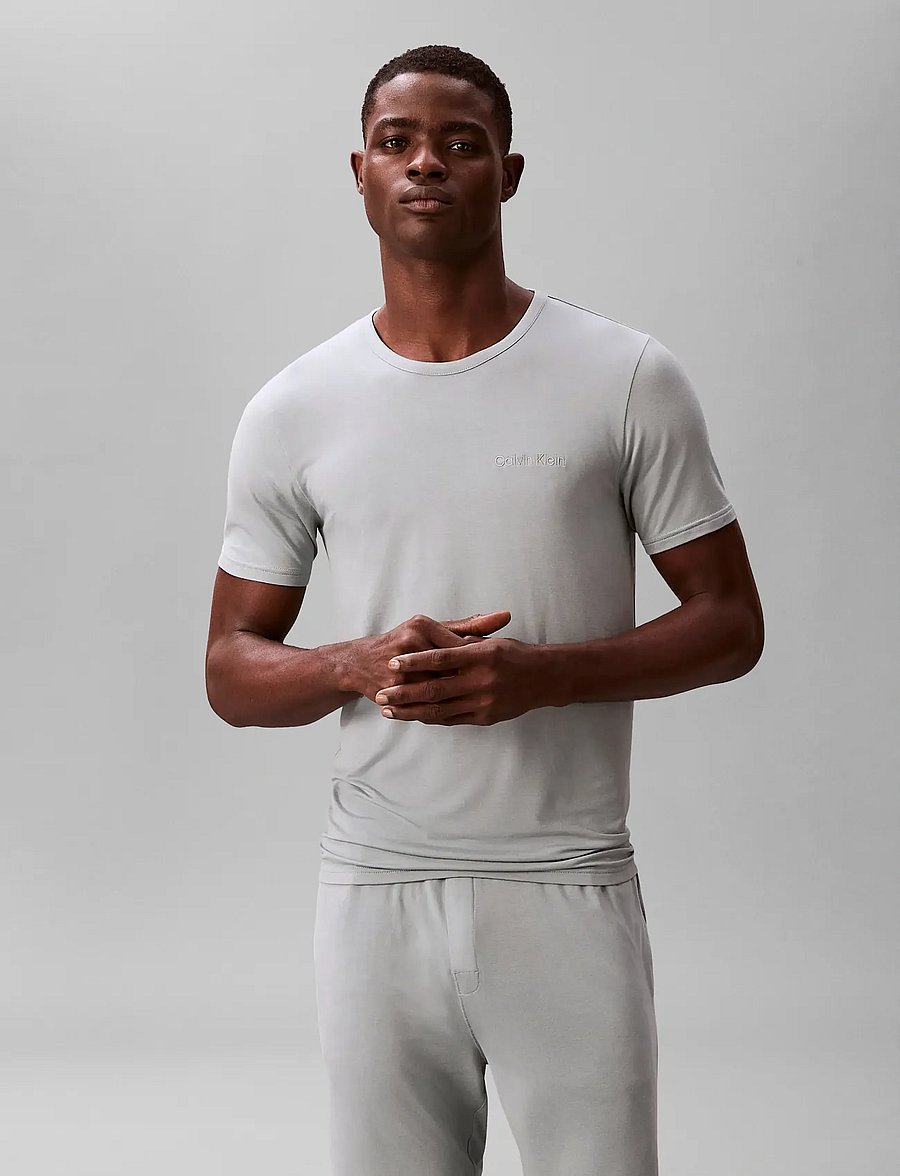 Calvin Klein - SS MODAL SHORT SET - pyjamasets - slate - 2
