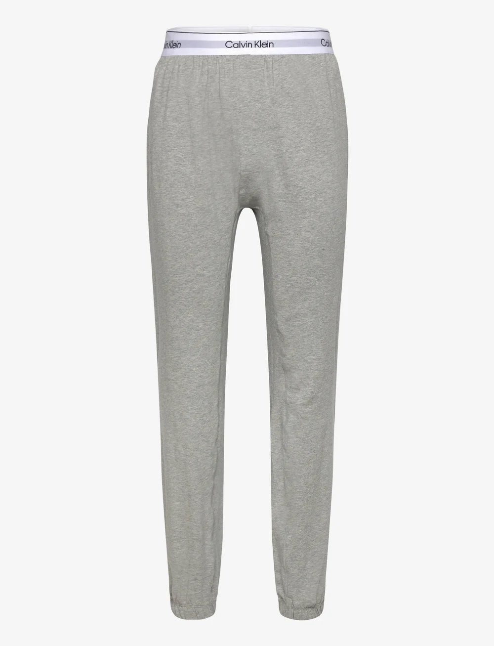 Calvin Klein - S/S JOGGER SET - pidžaamakomplekt - white top, grey heather btm - 2