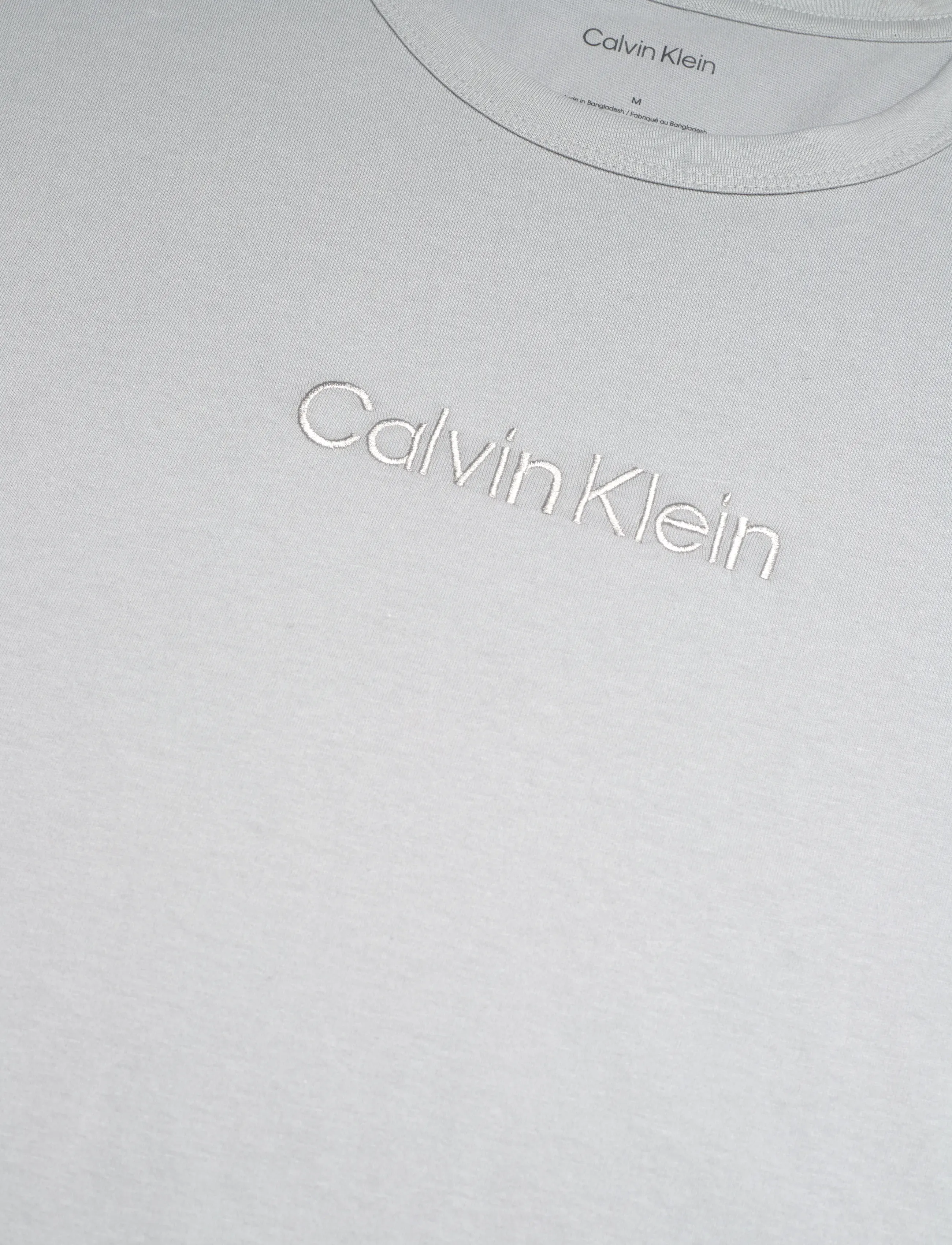 Calvin Klein - S/S CREW POPLIN BOXER SET - pidžaamakomplekt - harbor mist top w  trail stripe_har - 4