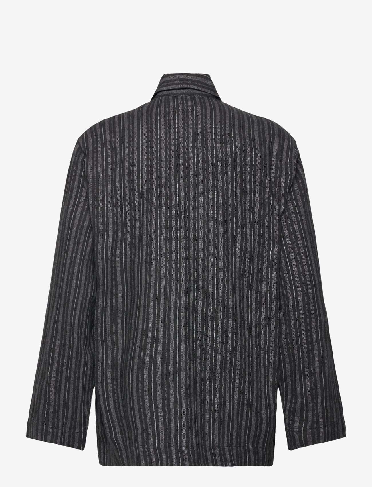 Calvin Klein - L/S BUTTON DOWN - pidžaamapluusid - 19518 racetrack stripe+smoked pearl - 2