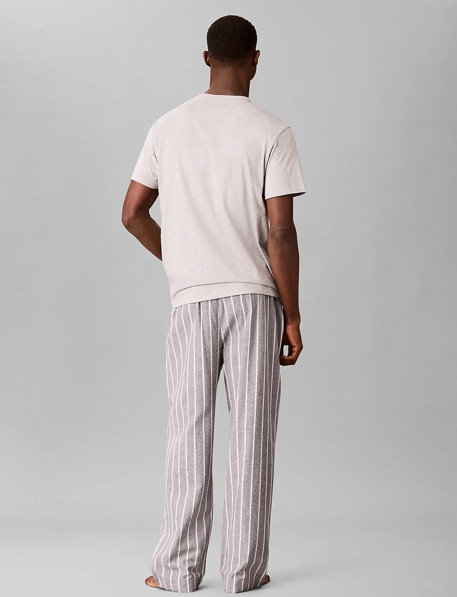 Calvin Klein - SLEEP PANT - pyjamahosen - 21801 neue stripe+black - 2