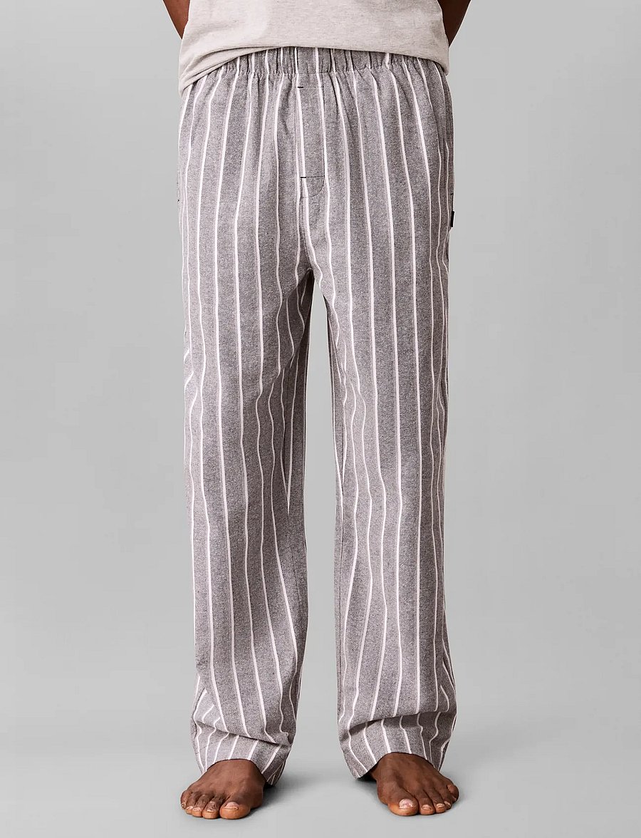 Calvin Klein - SLEEP PANT - pyjamahosen - 21801 neue stripe+black - 3